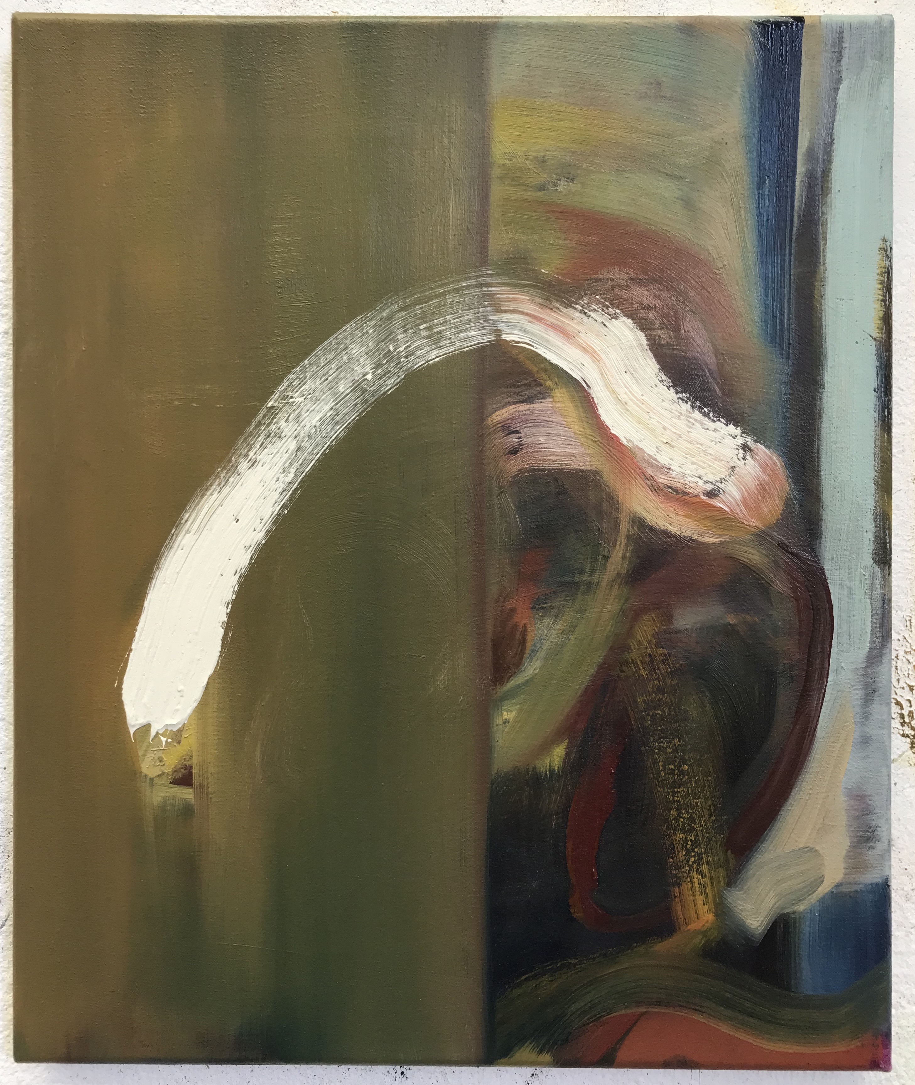 &ldquo;Transit&rdquo;, 2019, oil on canvas, 36x30cm