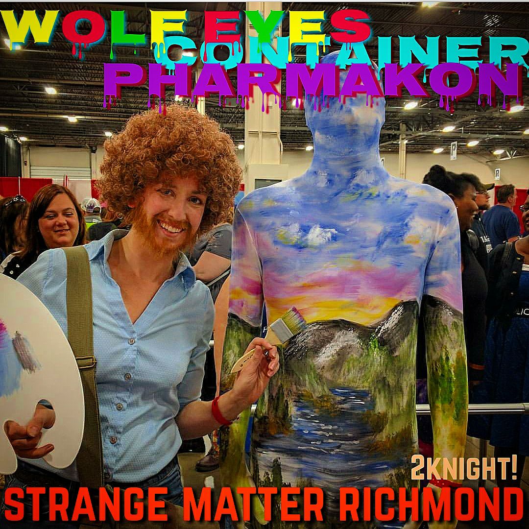 Wolf / Twig / Pharmakon tour at Strange Matter Monster of Mega Rock tour, amazing gig reup for Richmond. Full on gig. 