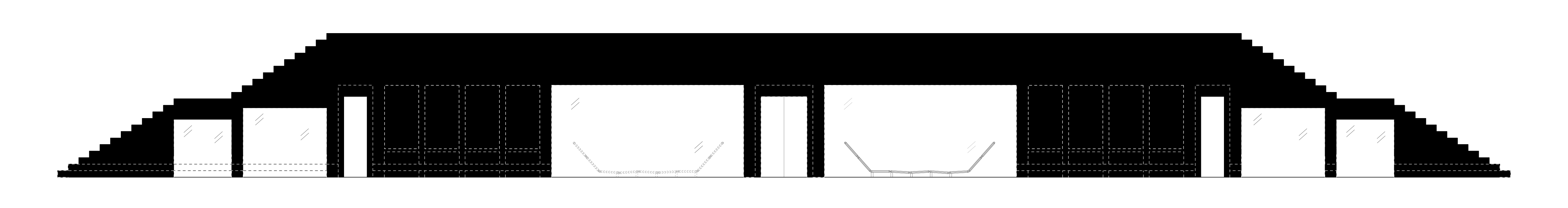 Fragment A: The staircase is the critical threshold. It is simultaneously an occupiable object (containing seating areas and individual booths) and an organizational device, juxtaposing what occurs above and below it in the plan while facilitating the circulation across the two portions and from floor to floor. It is both furniture and architecture.