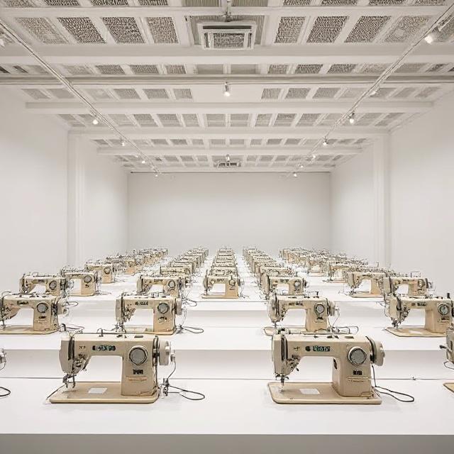 In development - Installation of 100 sewing machines - various dimensions
