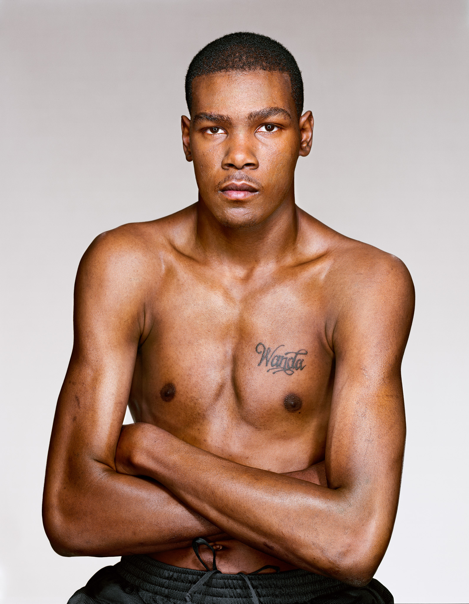 kevin durant front tattoo