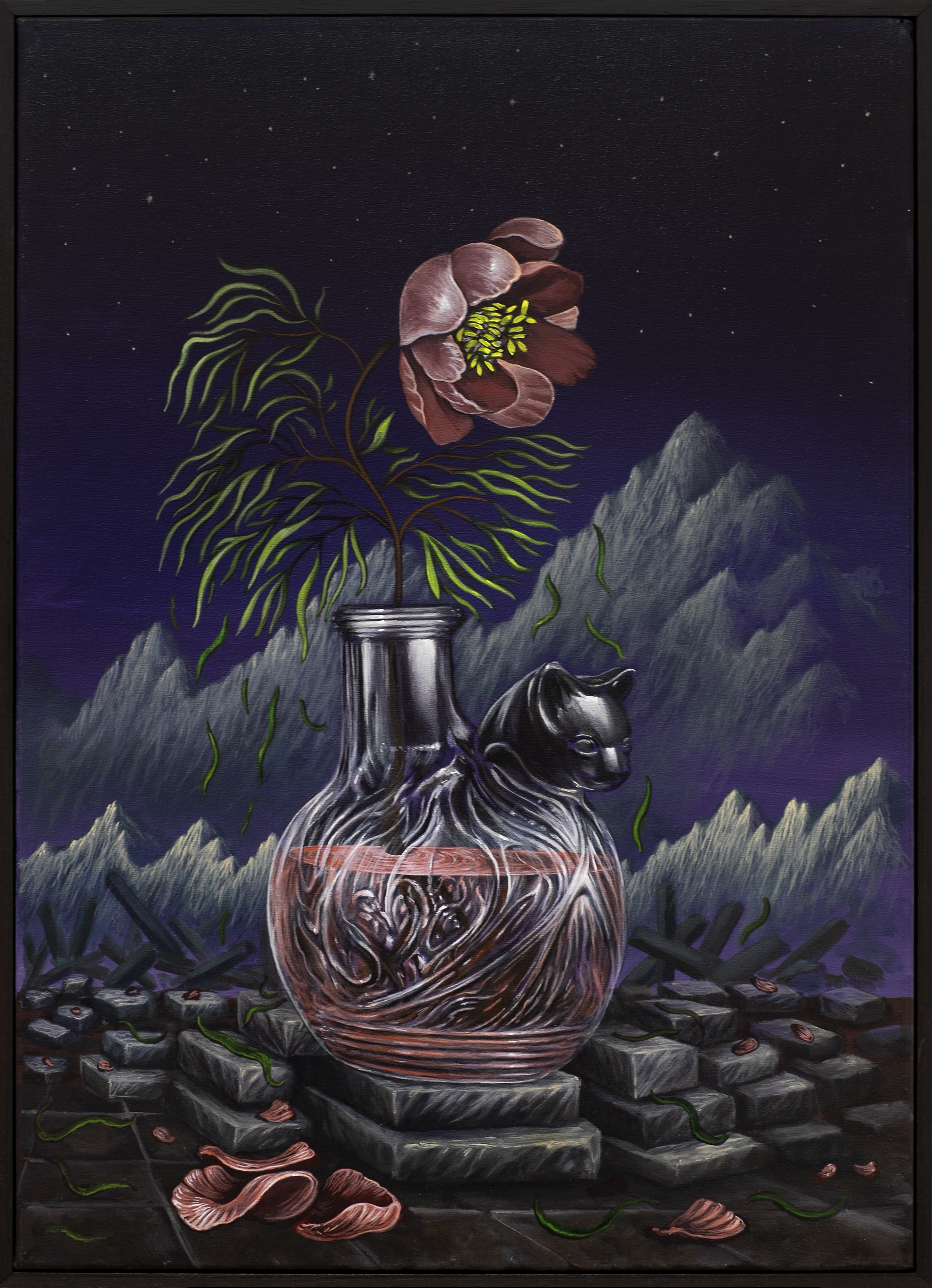 Elixir RojoAcrílico sobre lienzo71 x 51 cm2024(No disponible)