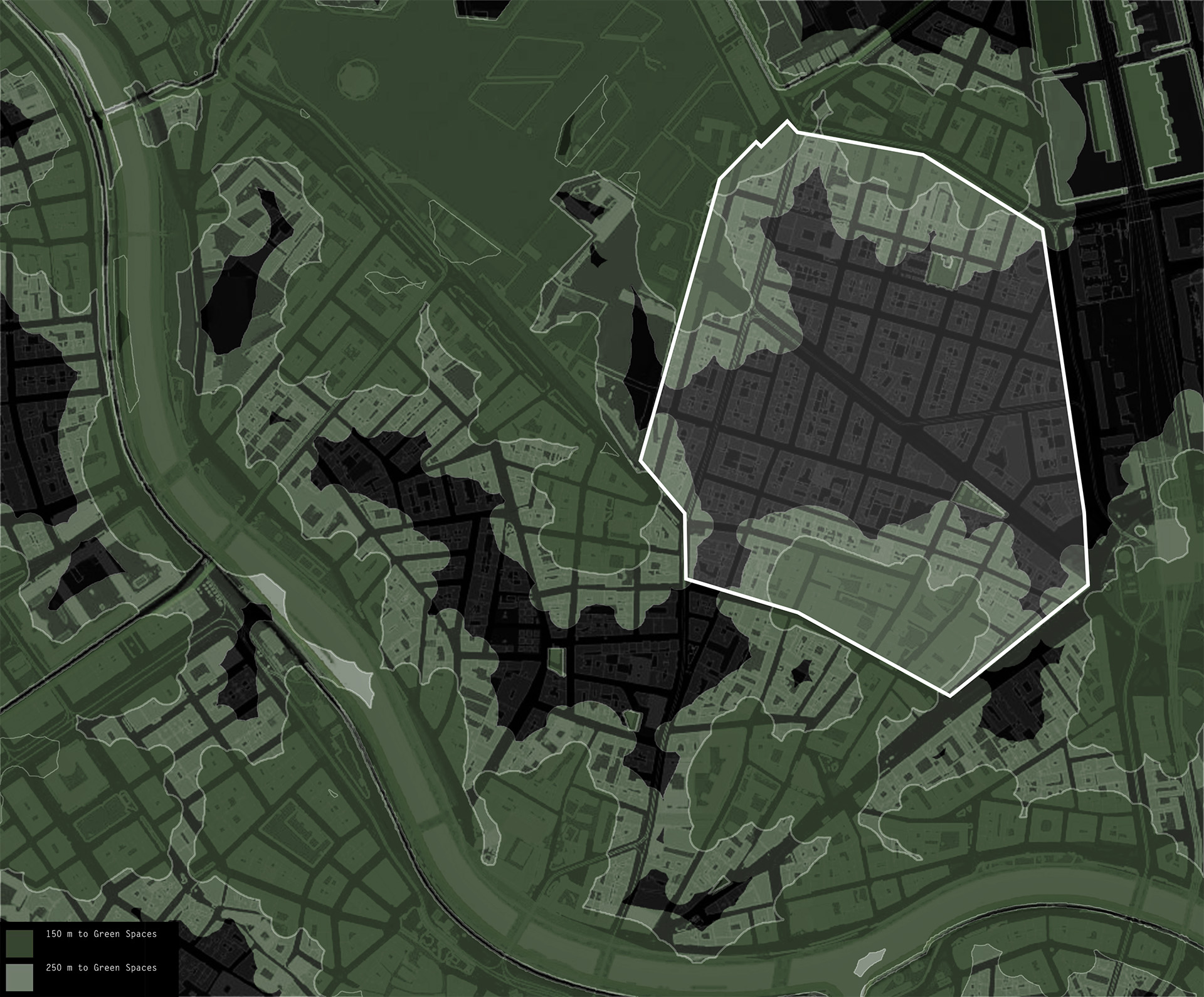 Distance to Greenery, Volkertviertel