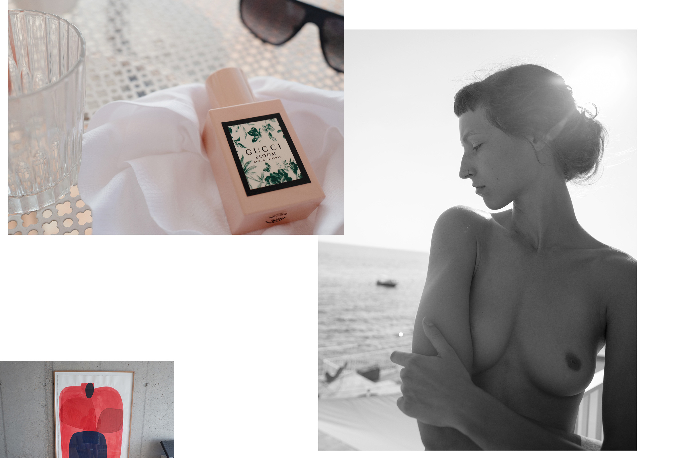 Sonja Gutschera + Leif Osthoff, Water, Sea, Open sea, Sunset, Narciso, Flacon, Stone Coast, Perfume, Portrait, Sunrise, Close Up, Cote D'Azur, Documentary, Roadtrip