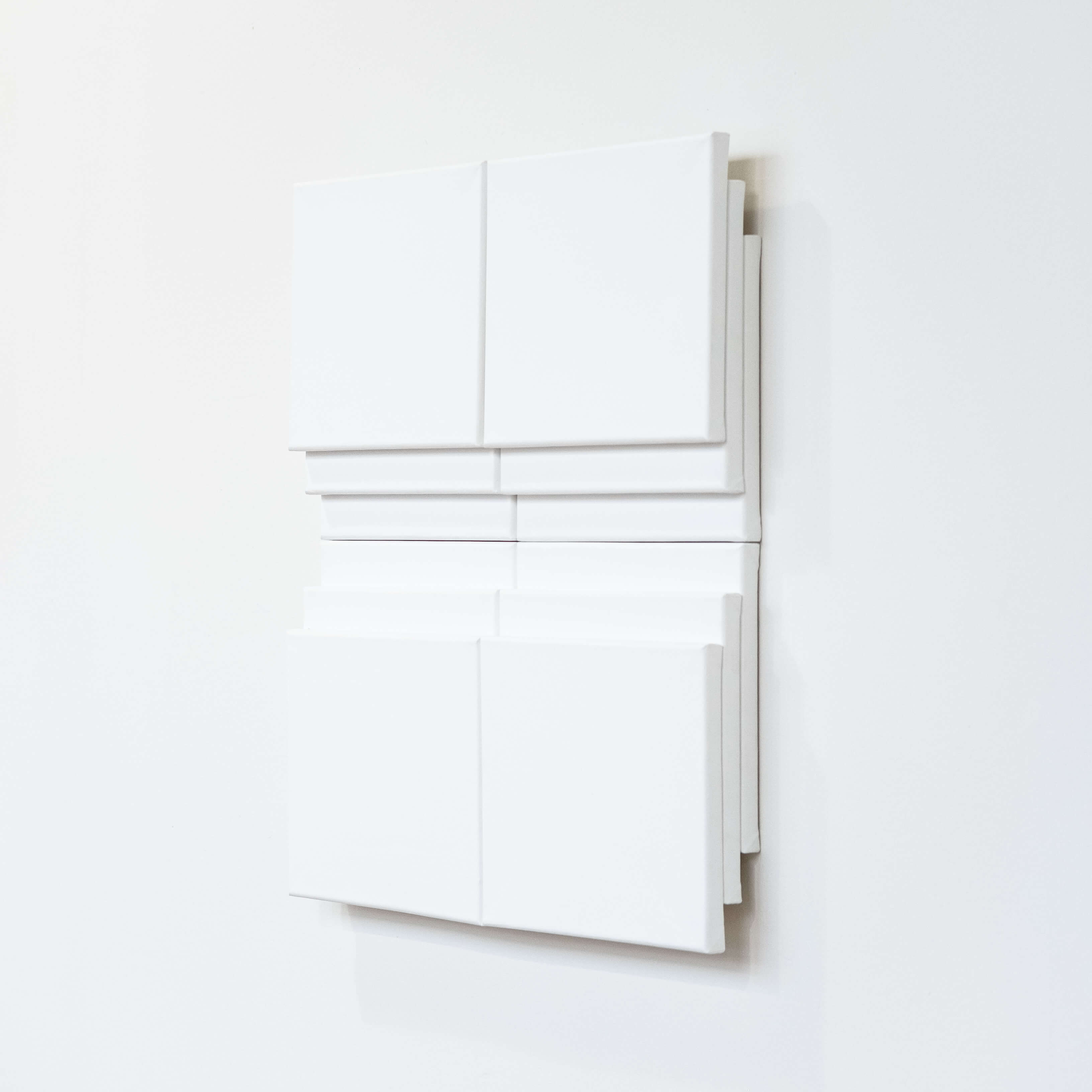 Units 19-30, 2020, Acrylic on canvas, 24 x 24 x 2.25 in