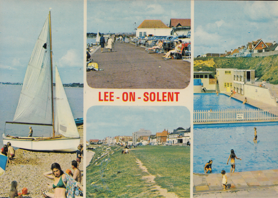 Found Object: Lee-on-Solent Postcard