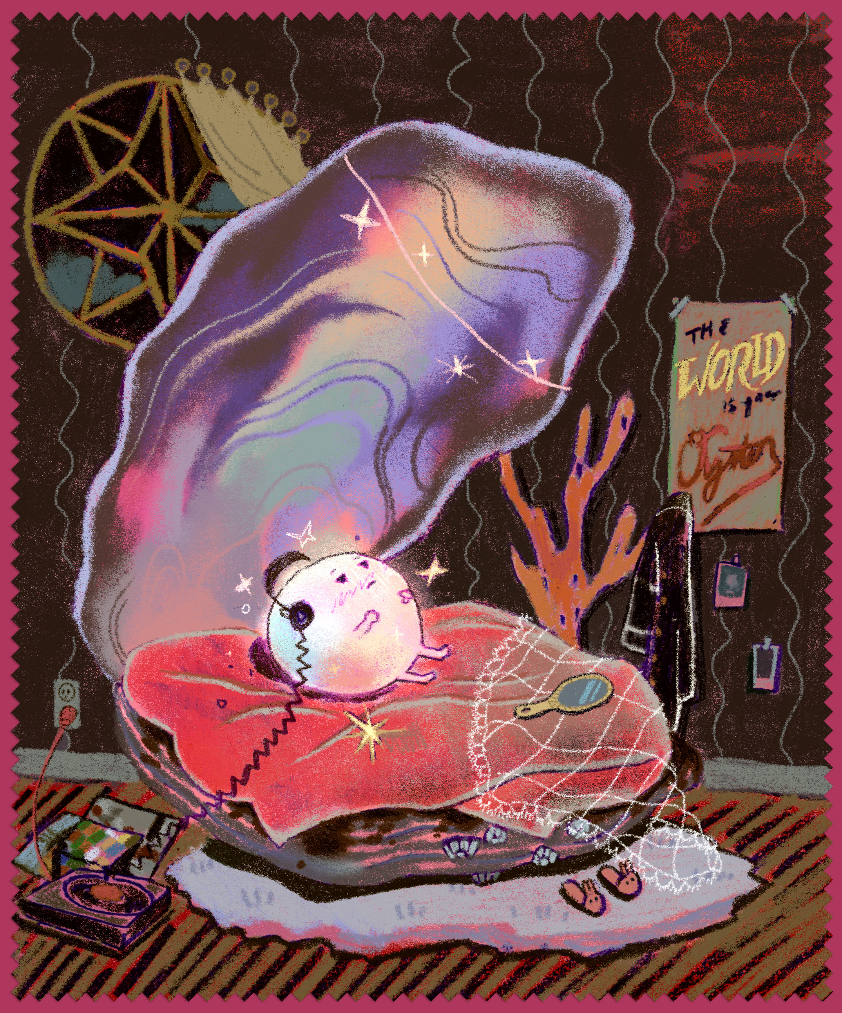 The world is your oyster.