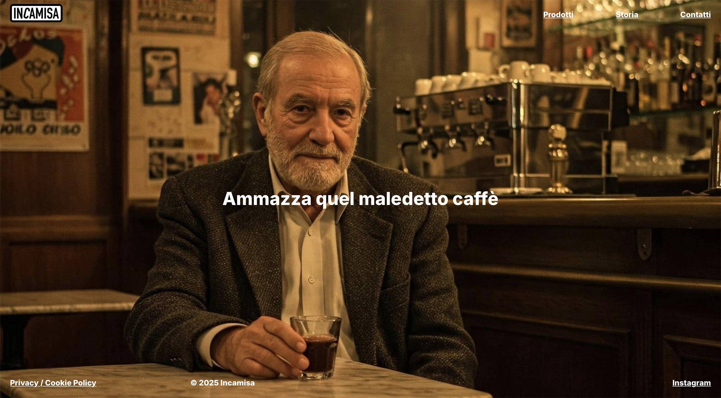 giallo.studio graphic web-design for Incamisa