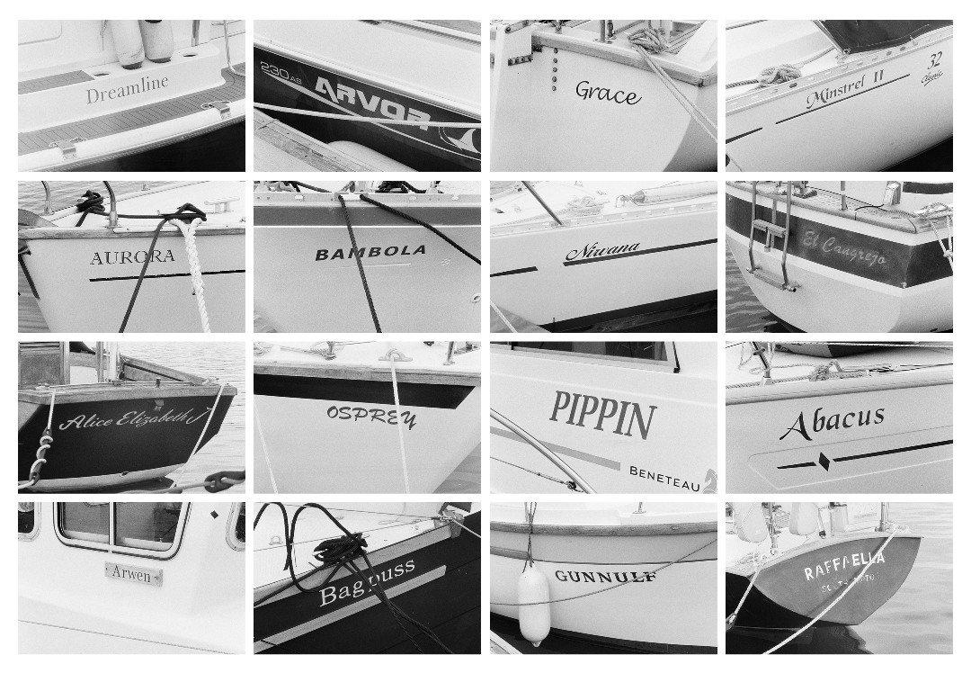 Boat name series
