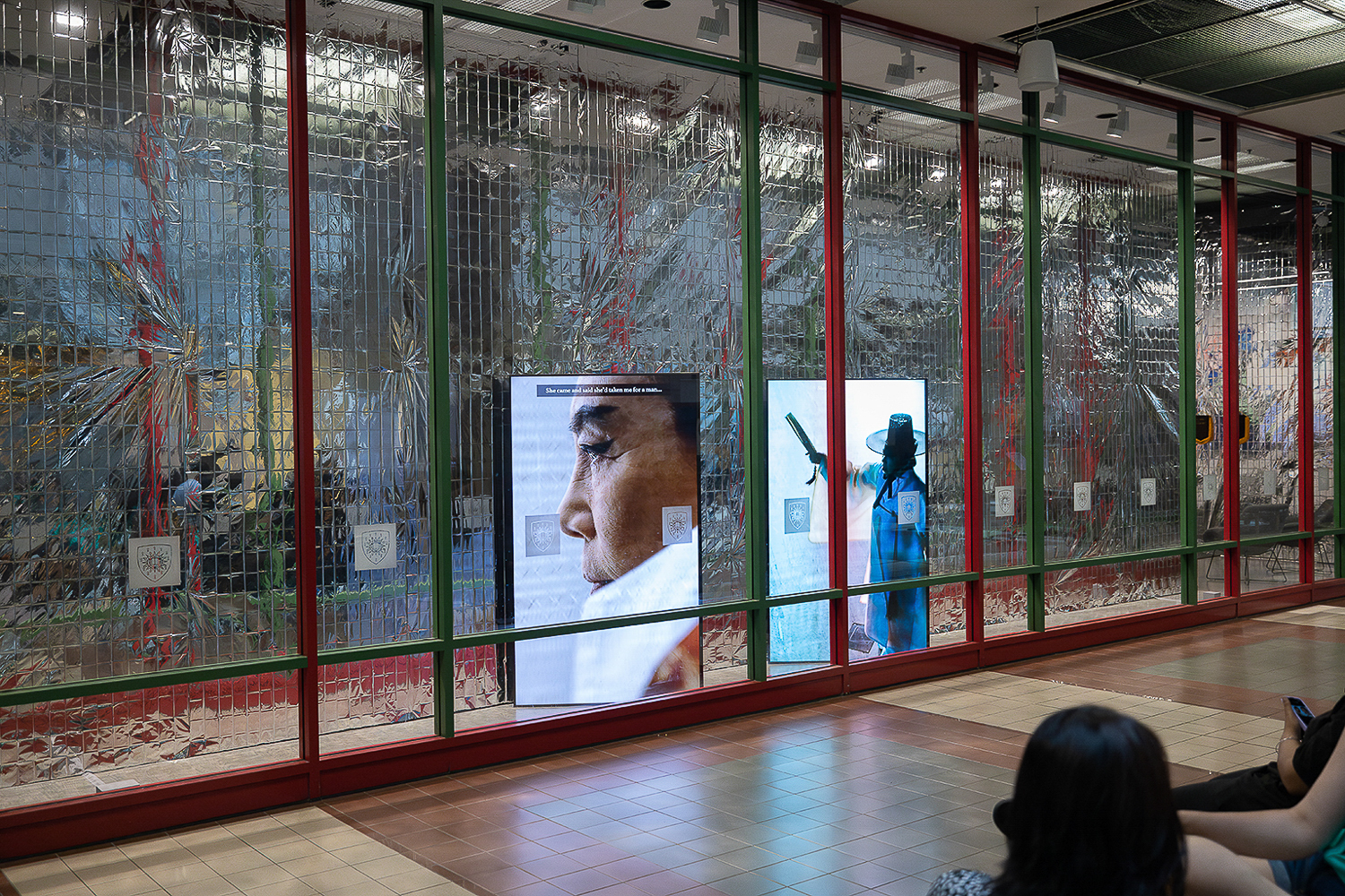 siren eun young jung. The Yeoseong Gukgeuk Project: Hijack the Gender!, Leonard & Bina Ellen Gallery (MOMENTA 2023). Photo : Mike Patten.