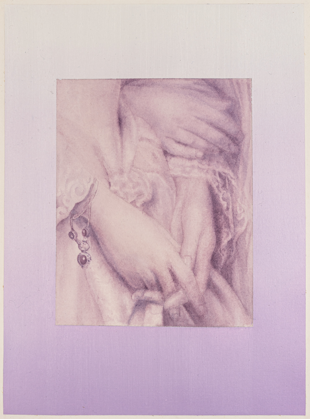 untitled, oil and watercolor on paper, 31 x 23 cm, 2020