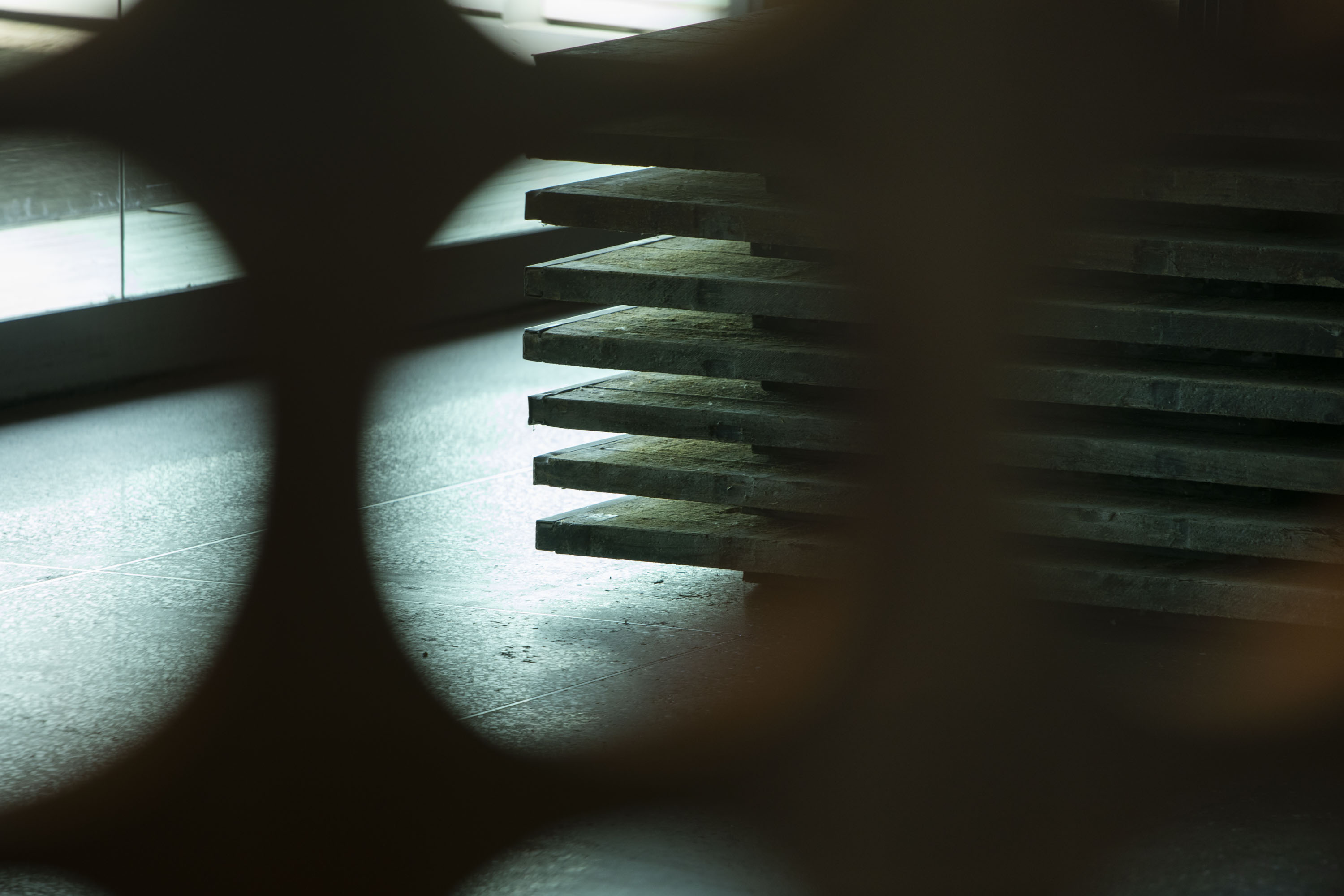 [Lo concreto de lo abstracto], artistic research & display – Concretos, MUSAC, León, (Pic.: Víctor Hugo Martín Caballero) 2023.