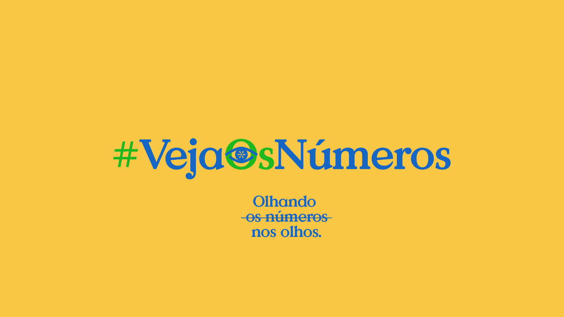 Looking numbers in the eyes.