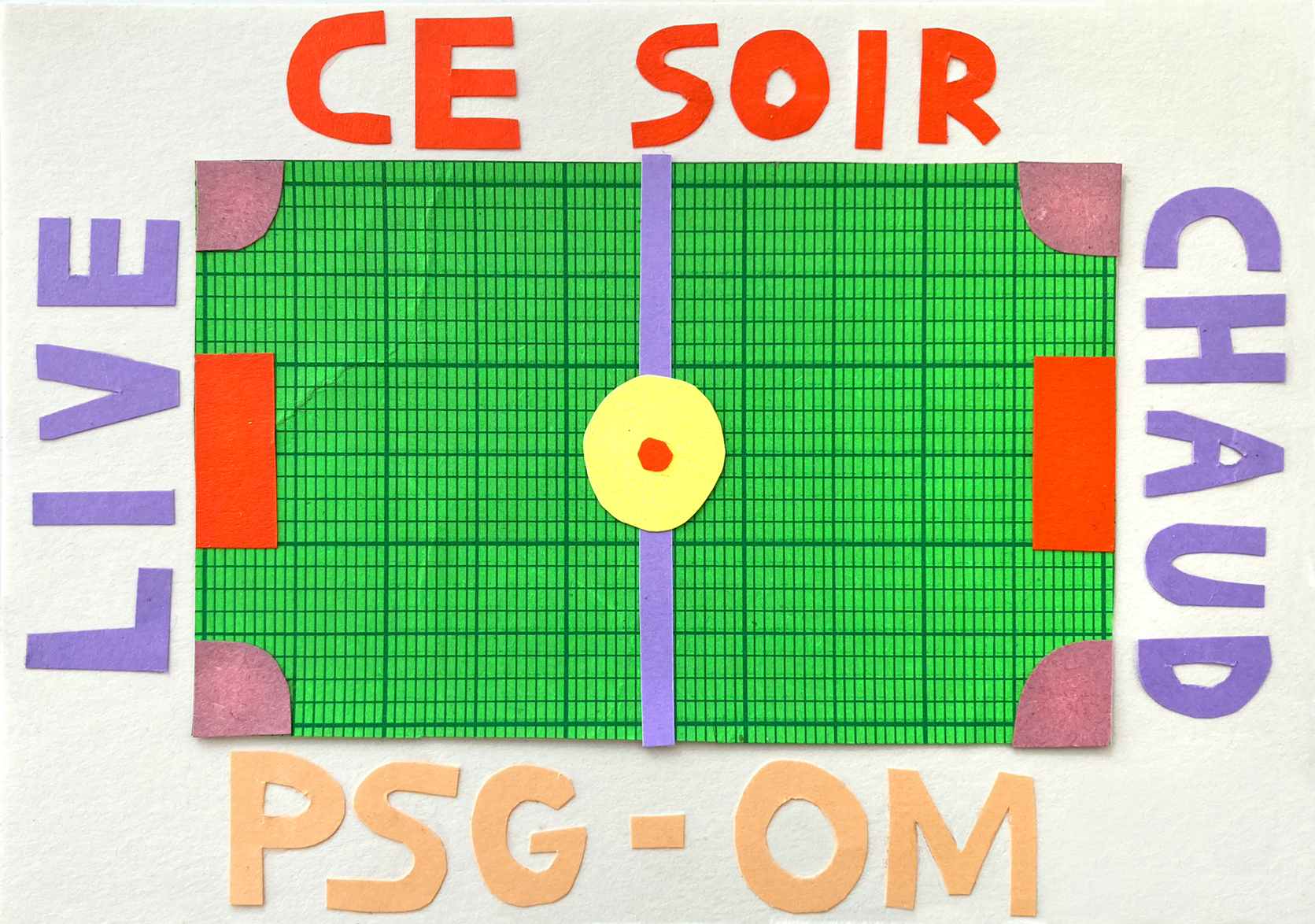 Ce Soir (2022), Paper on Paper, 11,5, x 15cm