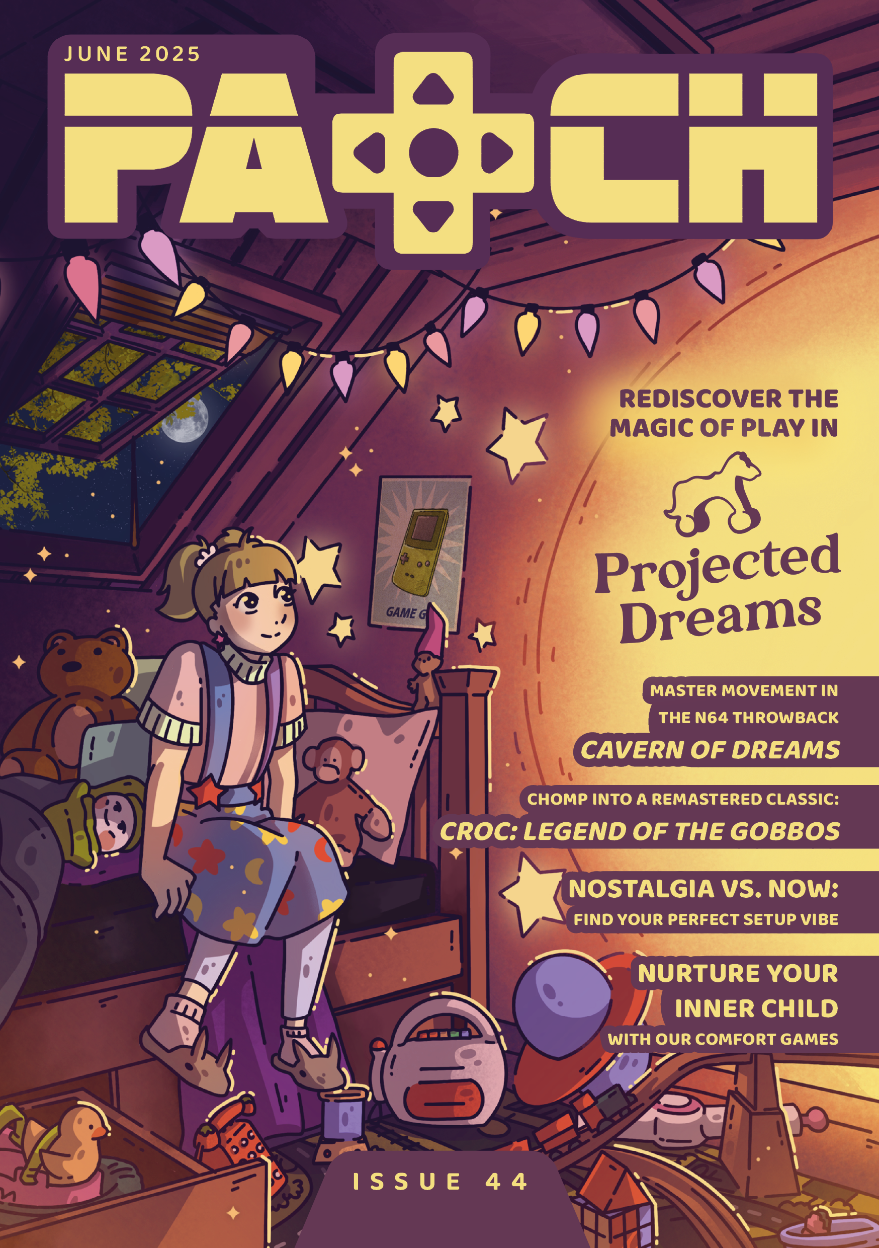 patch magazine front cover illustration