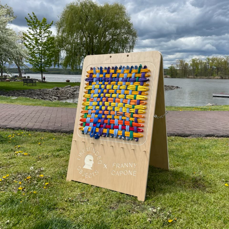 T-Shirt Waste Loom [LIKEMINDEDOBJECTS X FRANNY CAPONE]