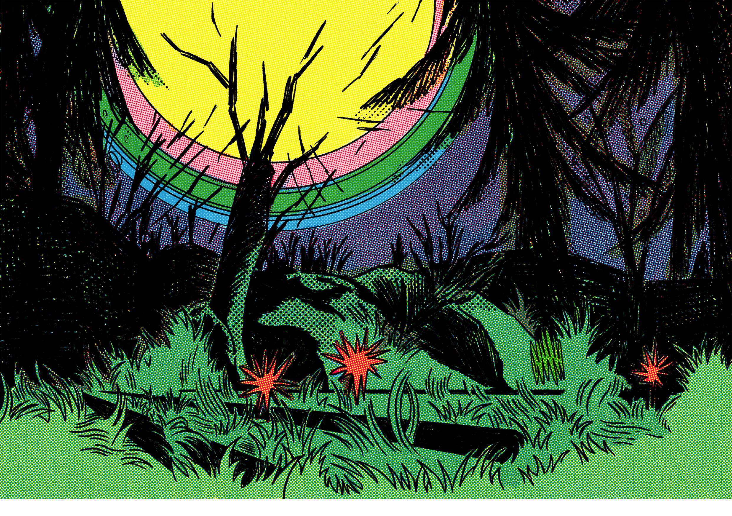 Across the night Together