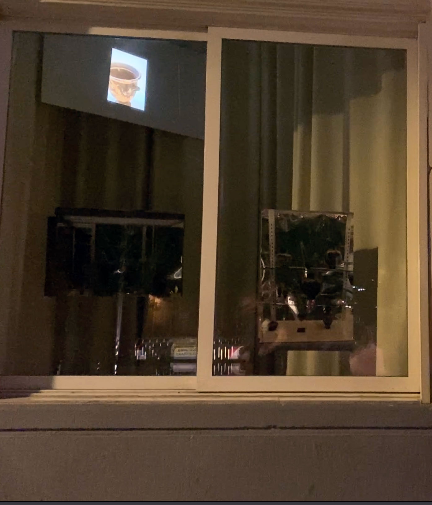 Installation of Slideshow of Ceramic Vessels from the Greco-Roman Collection of The Art & History Museum in Brussels, Belgium, digital video projection, no audio, 01:45:19, 2024