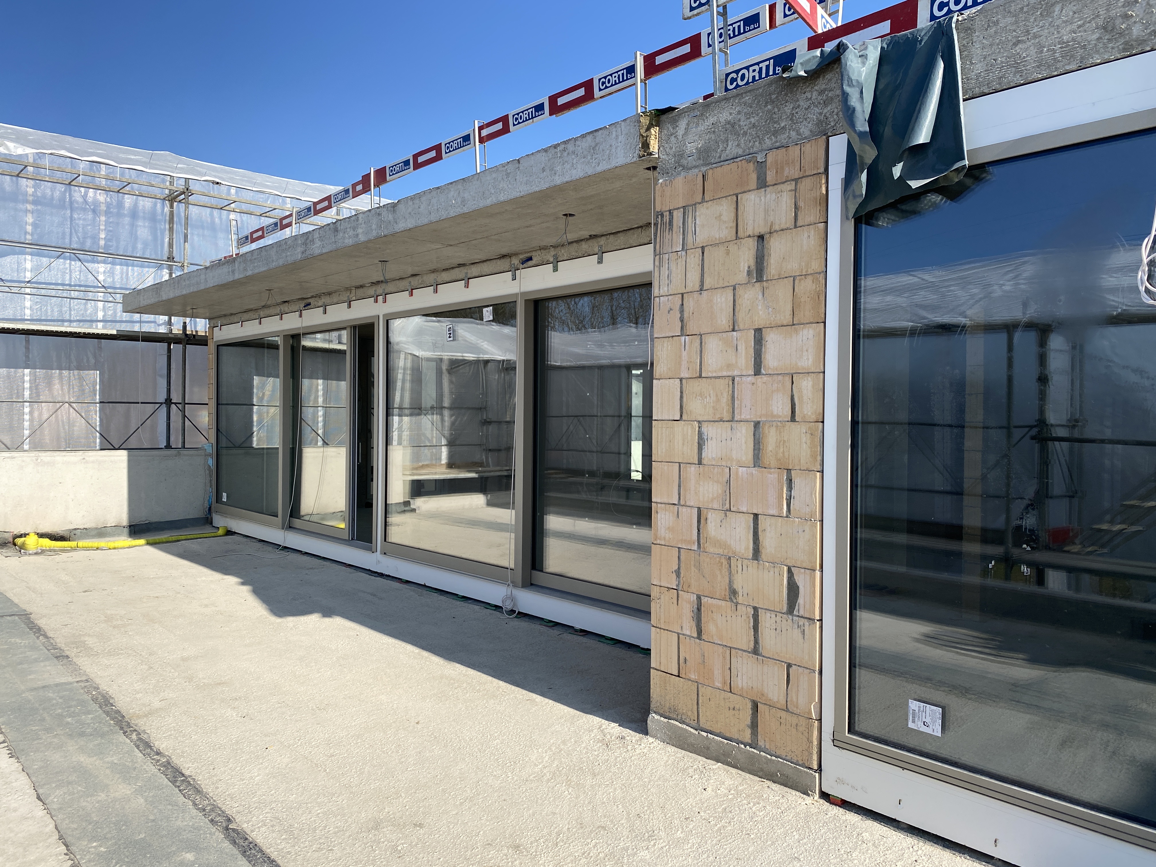 Baustelle Februar 2023