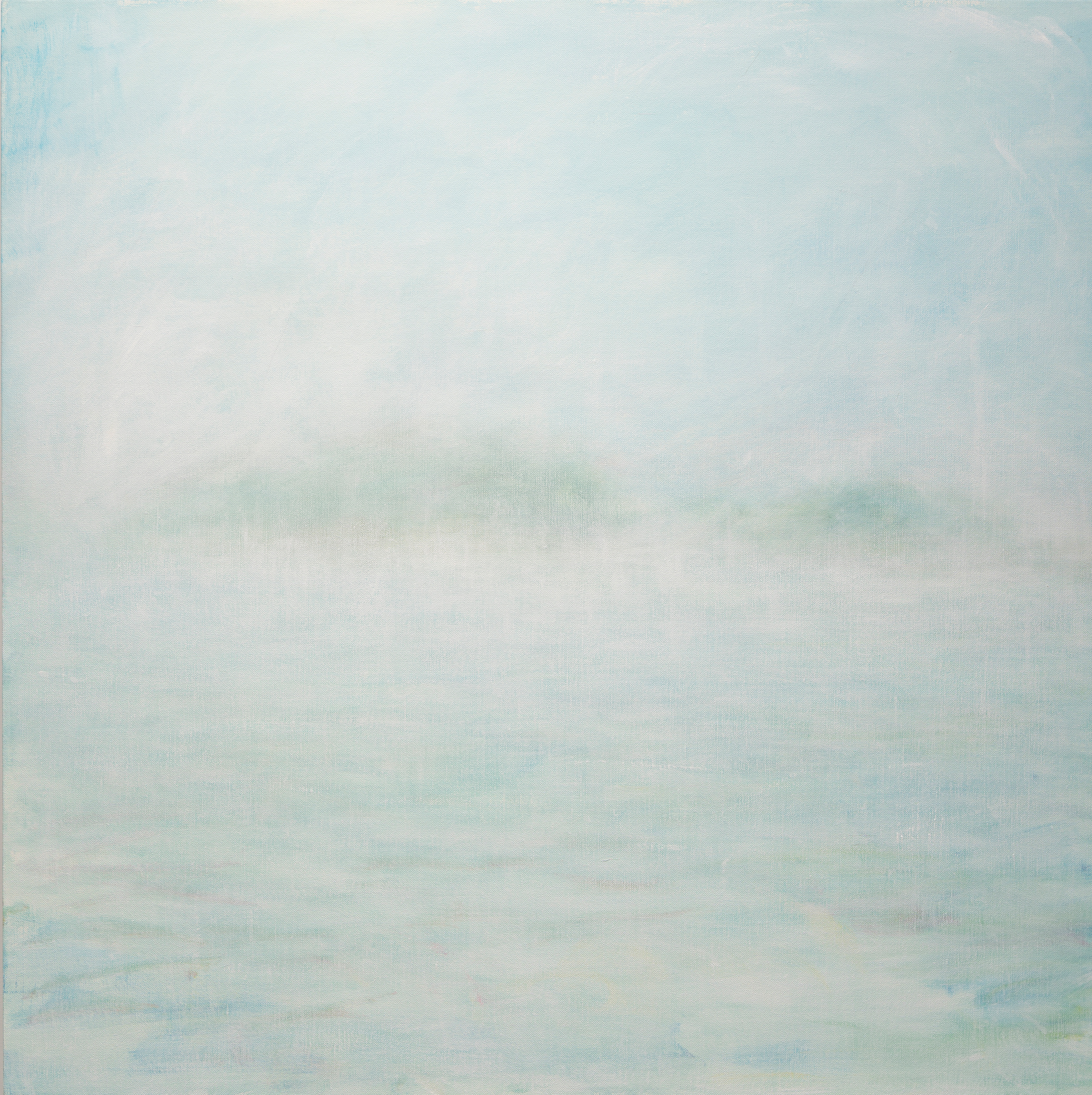 漂浮右舷 Adrift Port Side, 90×90cm, Acrylic on canvas, 2024