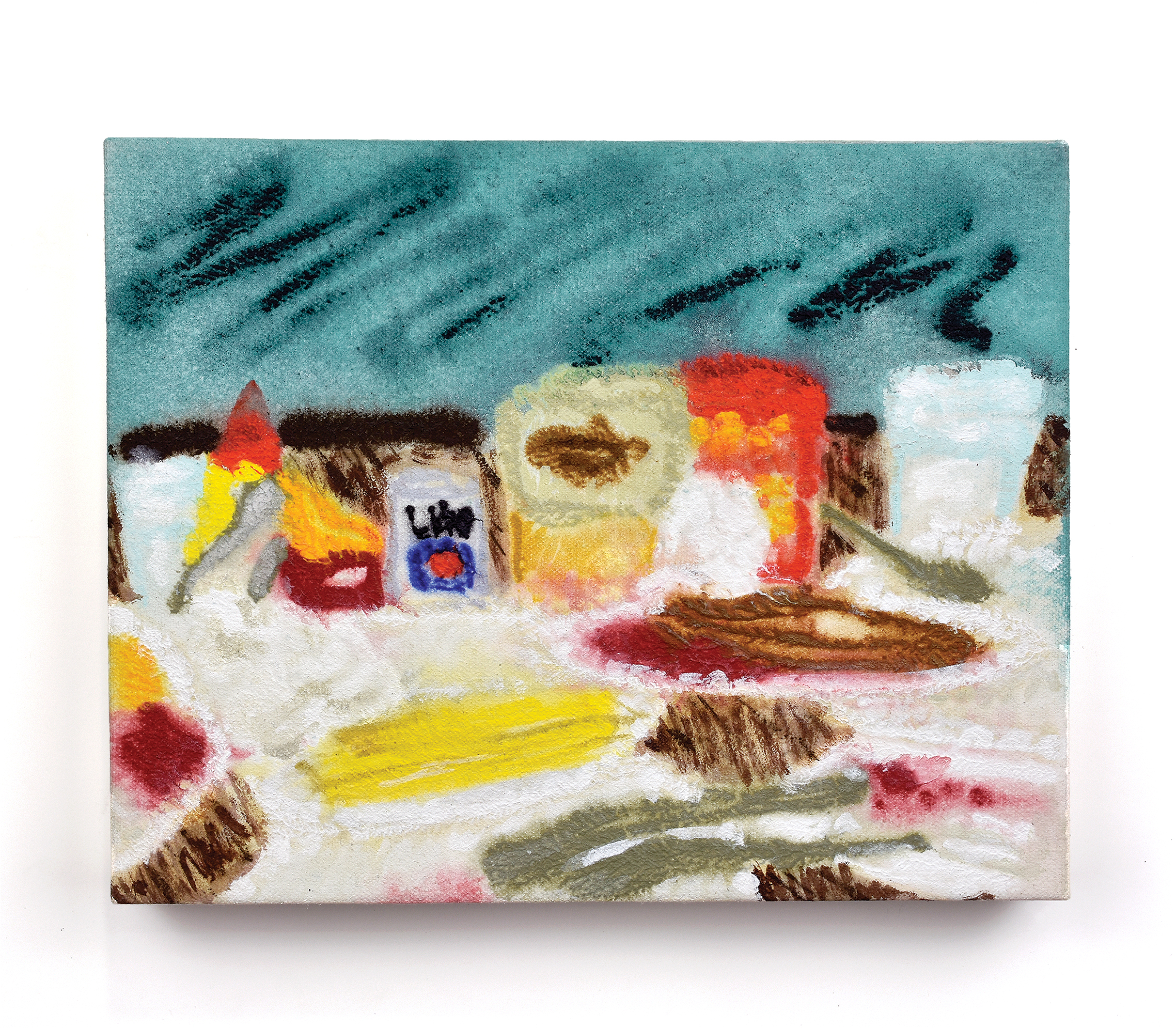 A Feast in the Midwest, 2019, 10" x 8", acrylic on canvas