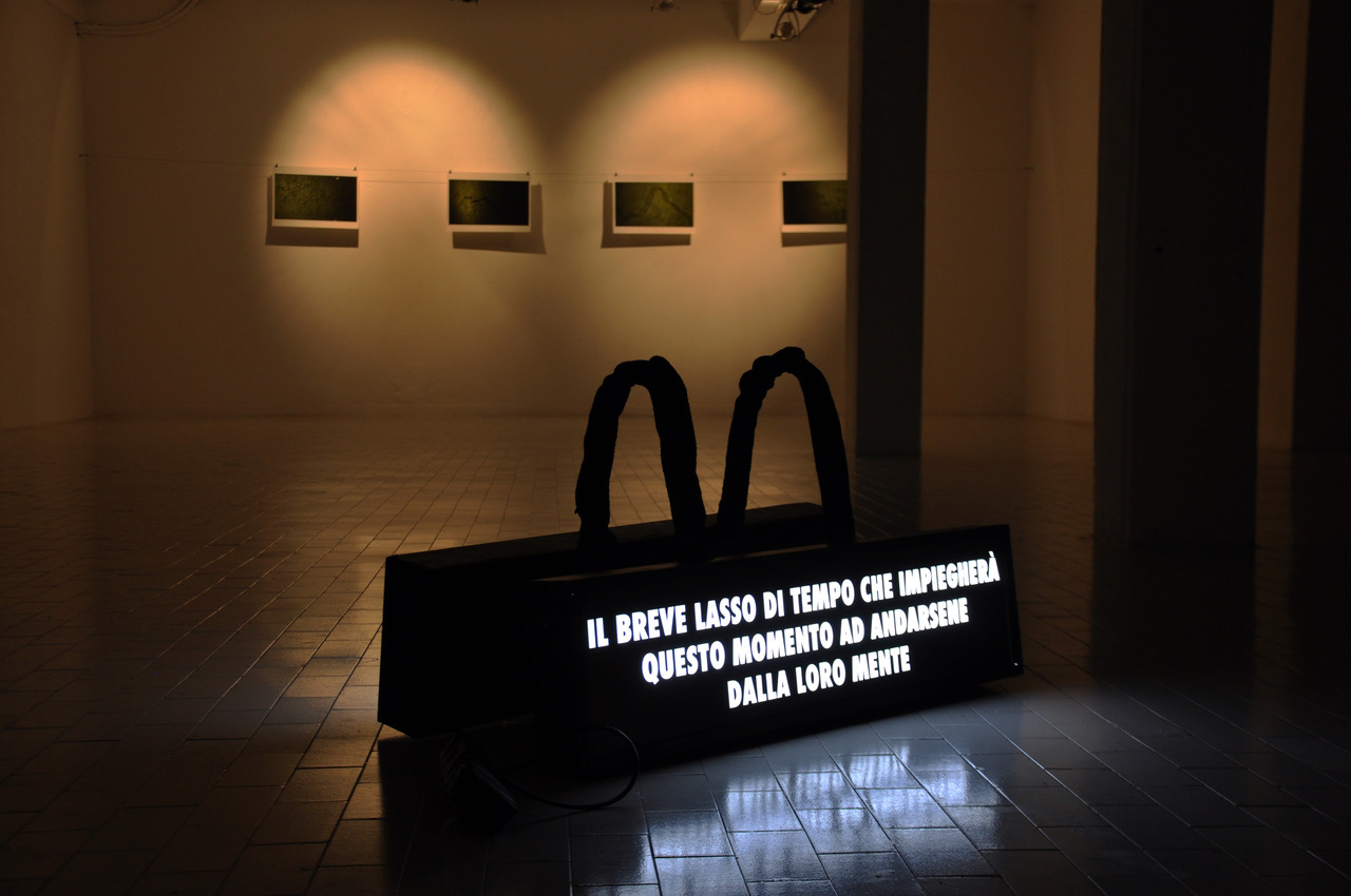 Sofia Borelli, Dimensioni Notturne, 2019, Exhibition view, Artericambi Verona