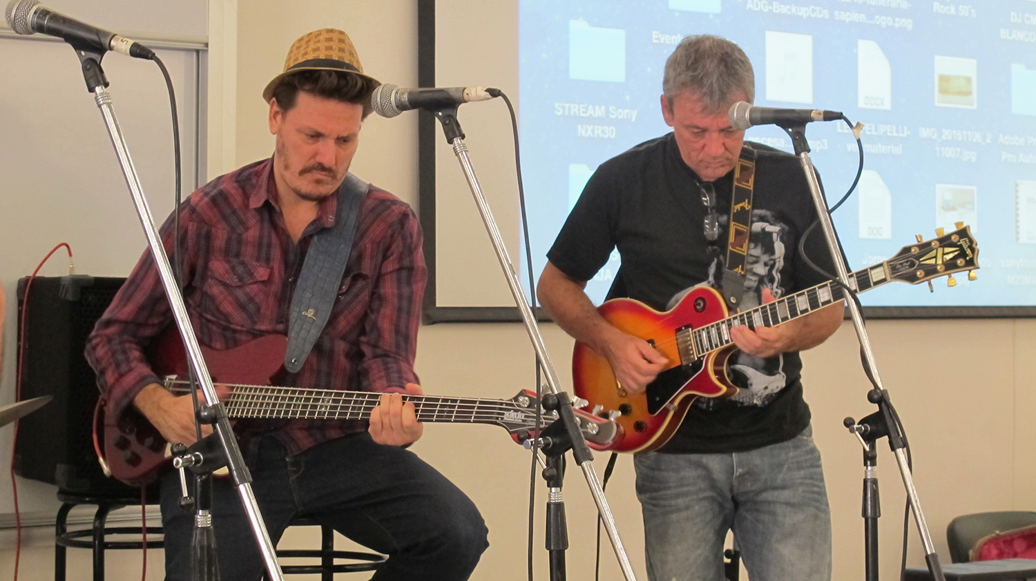 Javier Malosetti y Lito Epumer