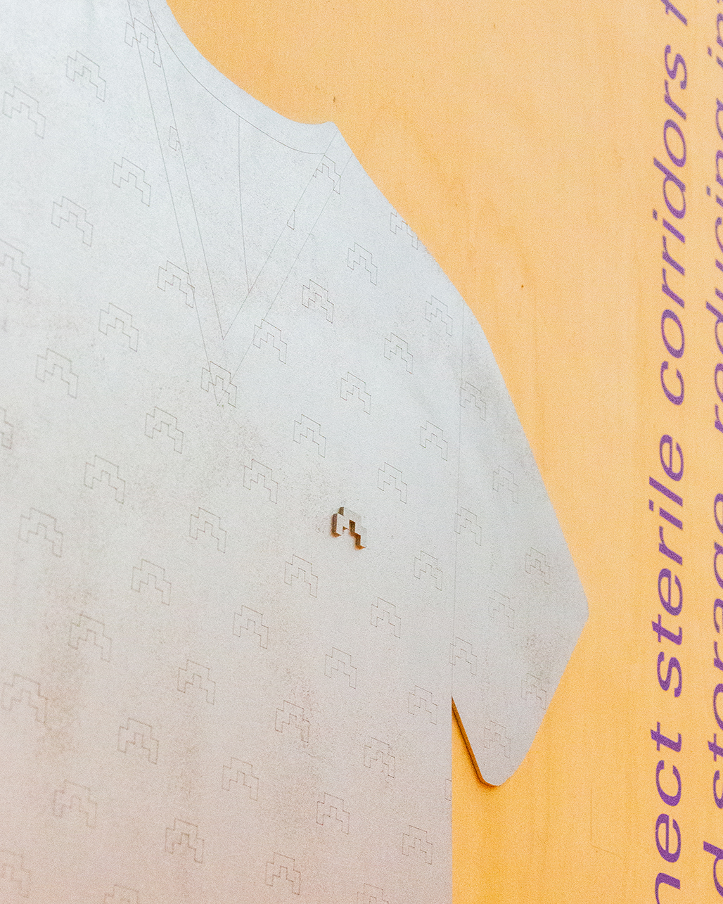 Patient GownWith a focus on comfort and dignity, the gown enables easy access for procedures. It features the EHH logo in two colors and supports swift, respectful patient care.