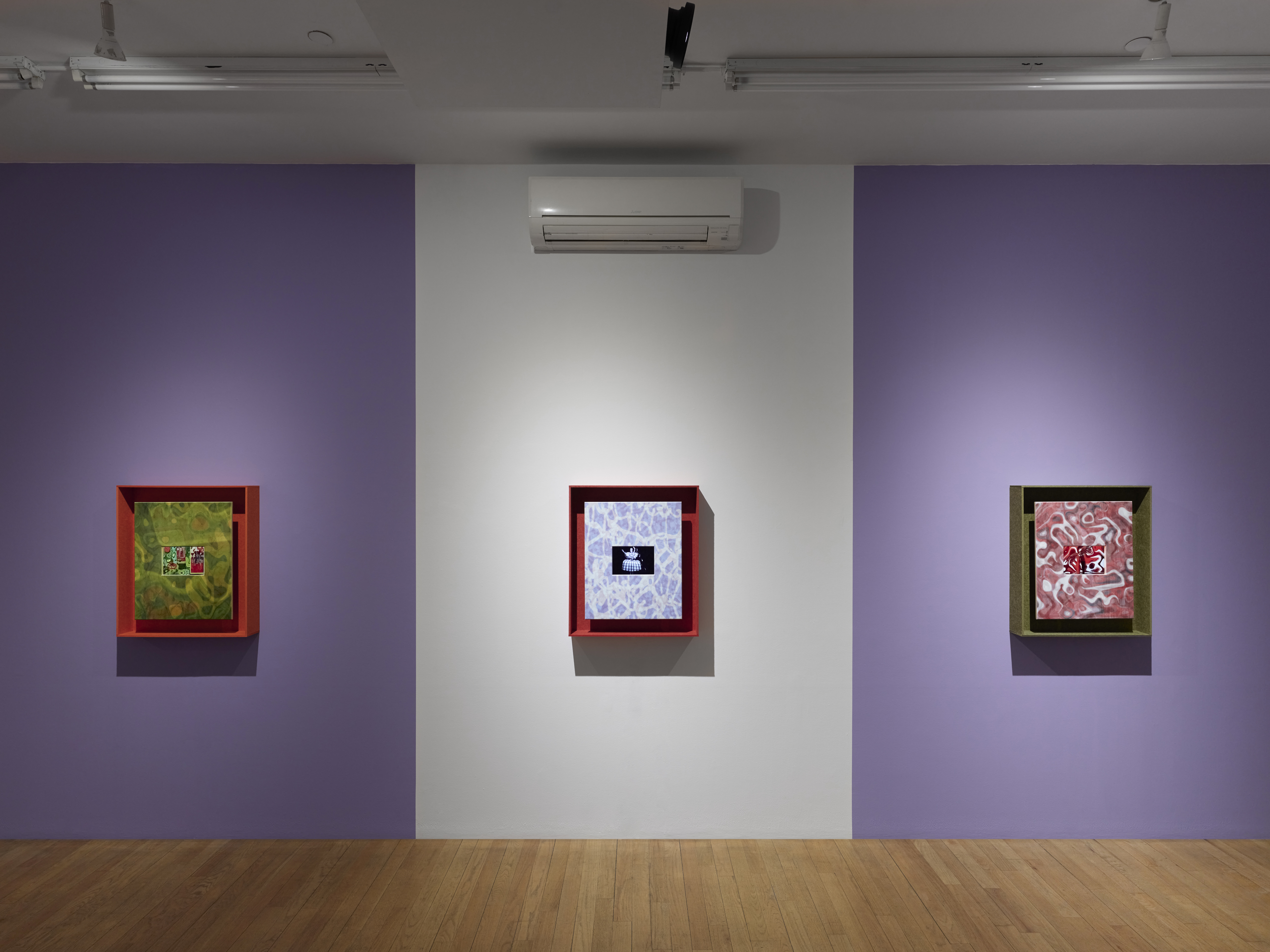 Claudia Hart, Installation view, bitforms gallery, 2025. Photo: Yi Hsuan Lai