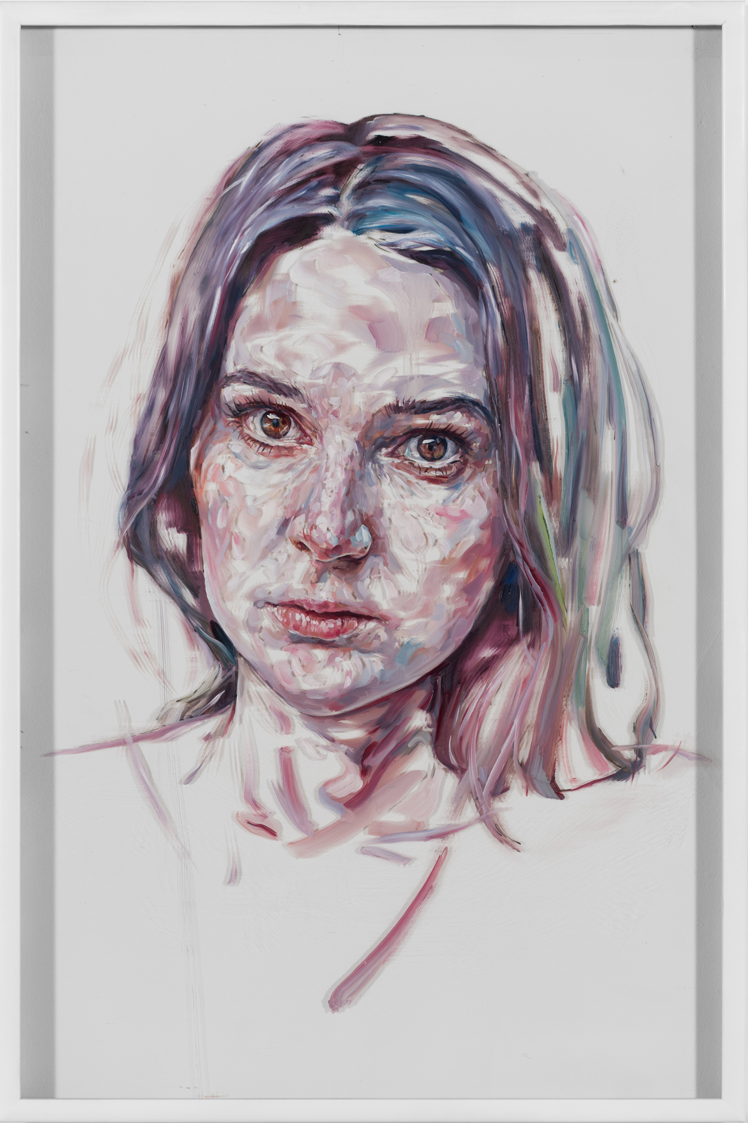 Elly. OIL ON ACRYLIC SHEET. 2017 76.8 x 115 CM