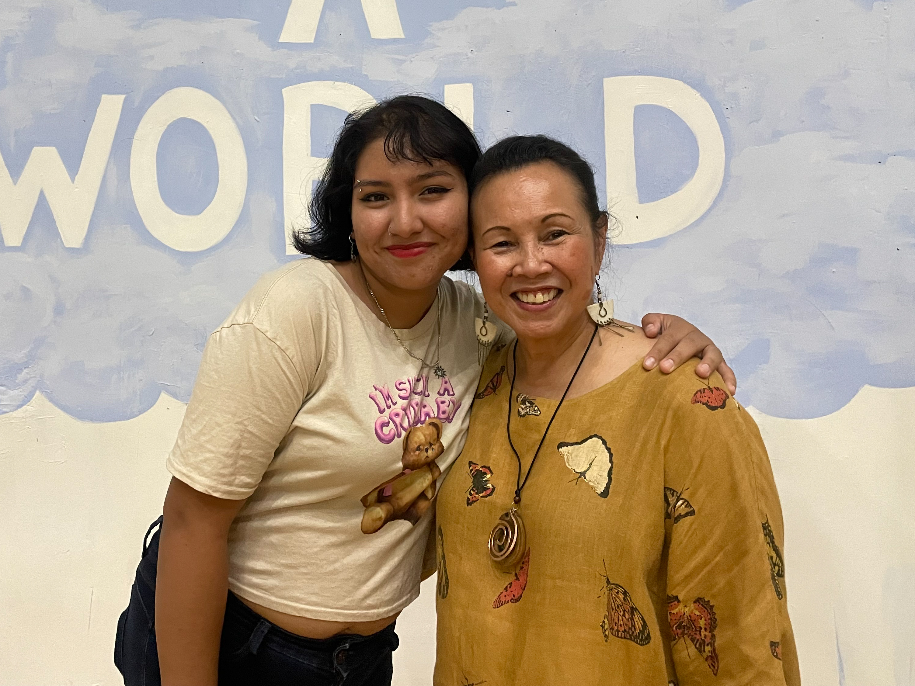 Frances Lucerna and Britney Urbina