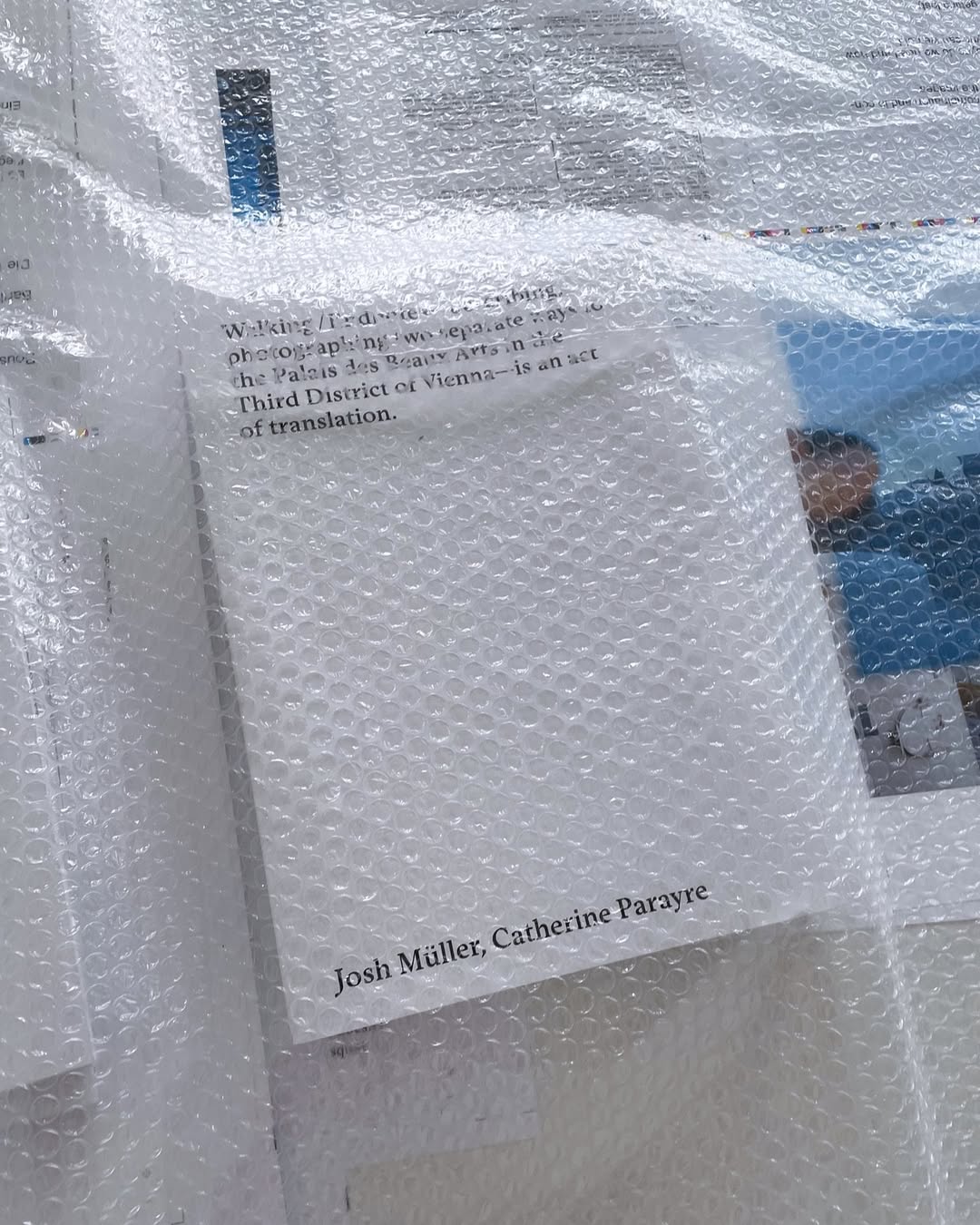 Litho&emsp;Client: Josh Müller // Graphic Design: Alexandra Möllner + Hannah Sakai // Publisher: Salon für Kunstbuch // [photo: Josh Müller]