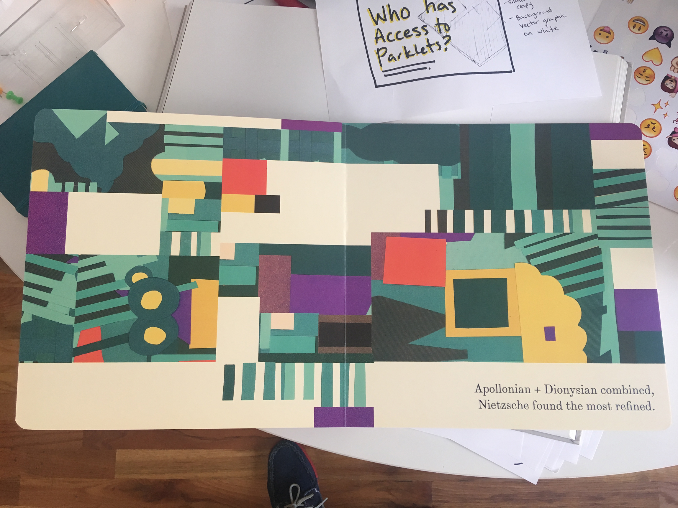 Color palette and design inspiration