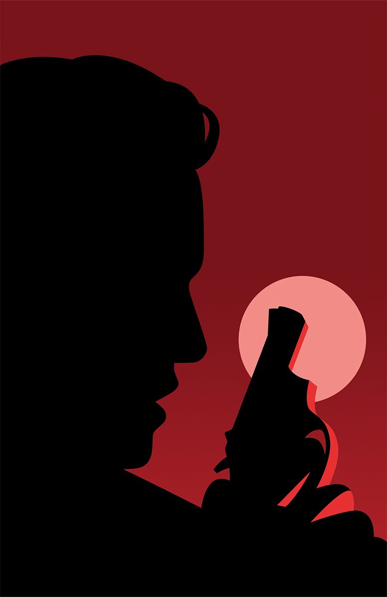 Blood on the Moon book cover / James Ellroy / RIVAGES