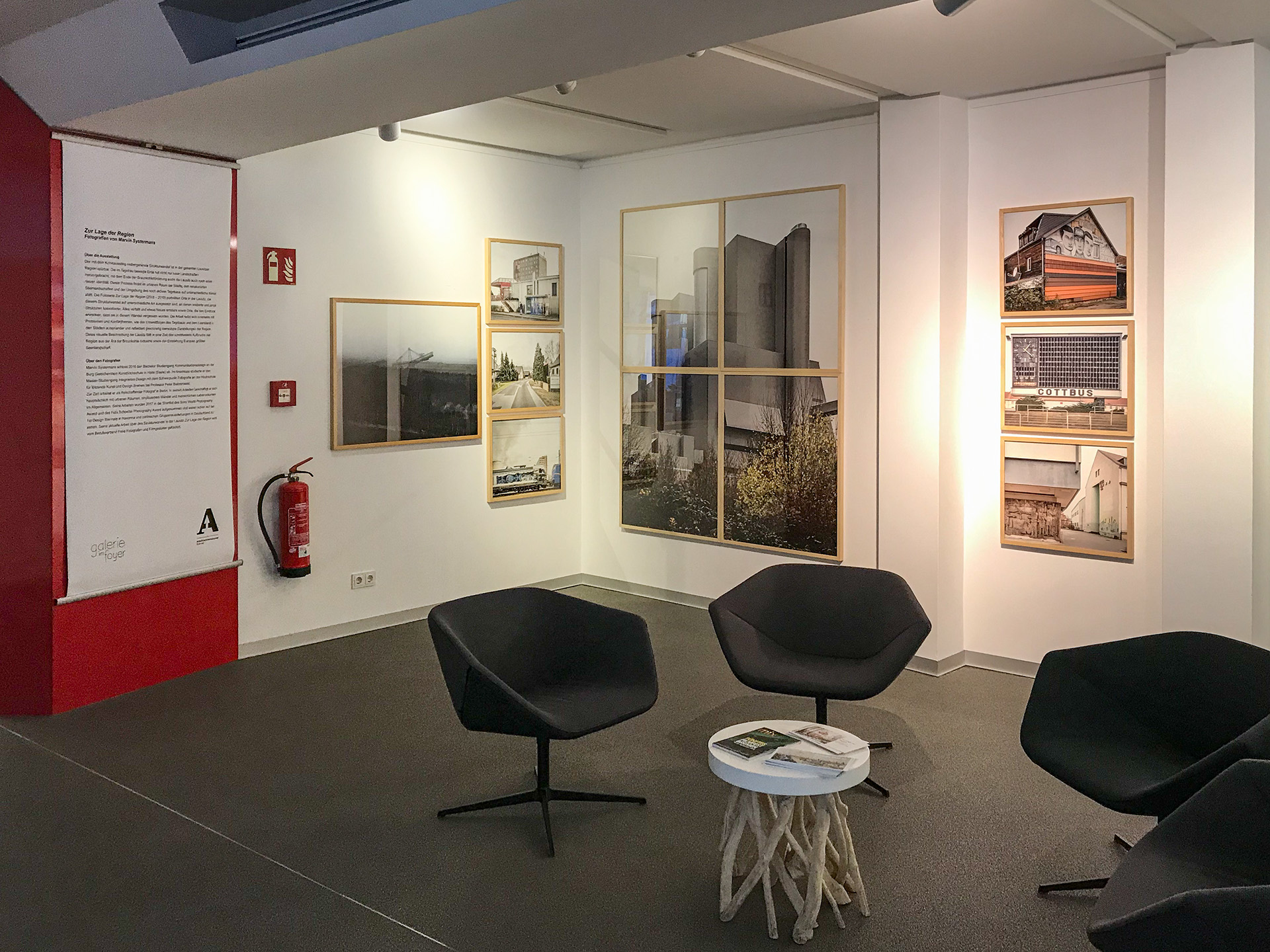 State of the Region on display at Gallery Flut and at Arbeitnehmerkammer Bremen.