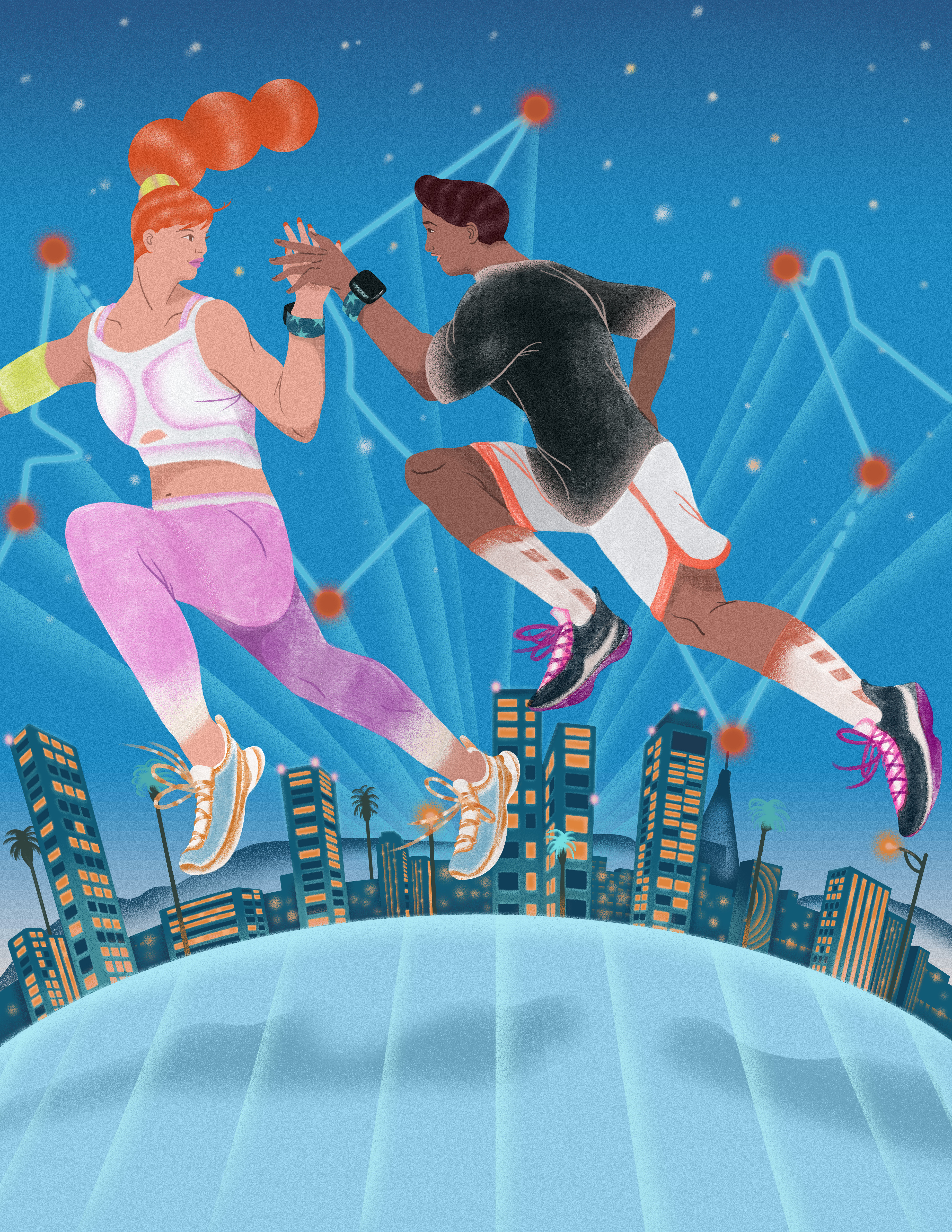 Running for Love, Canadian Running