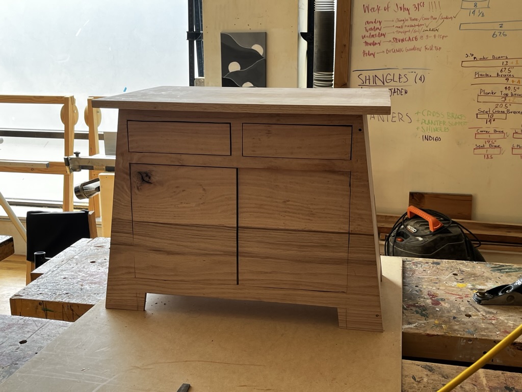 custom altar made with a dear friend