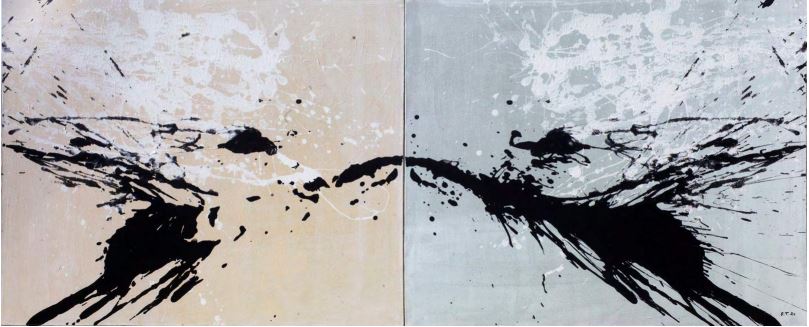 Parataxe II, Diptyque, (100x80cm)x2, 2020