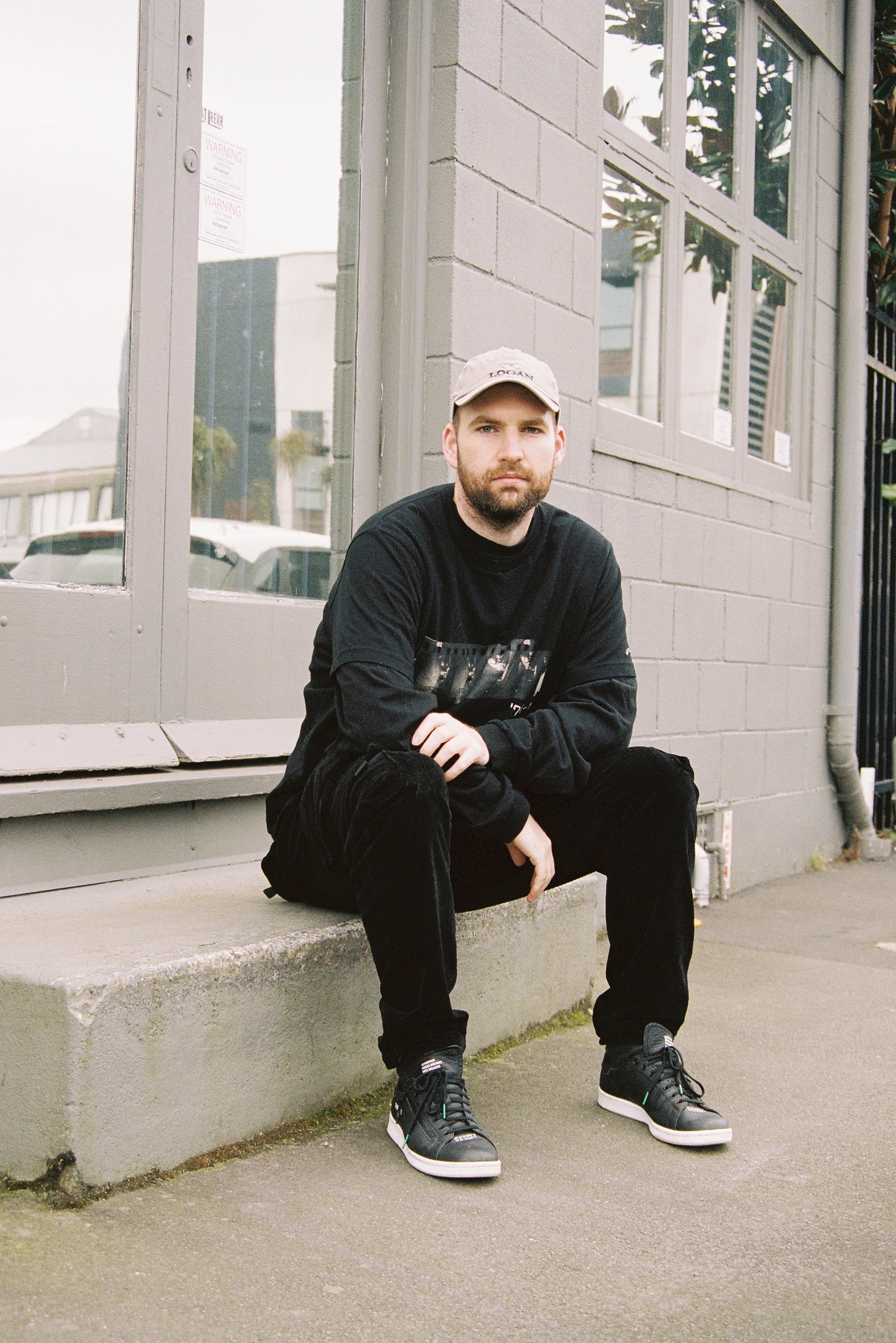 Sam Dunlay/And$um in Ōtautahi, photographed by Ella Waswo