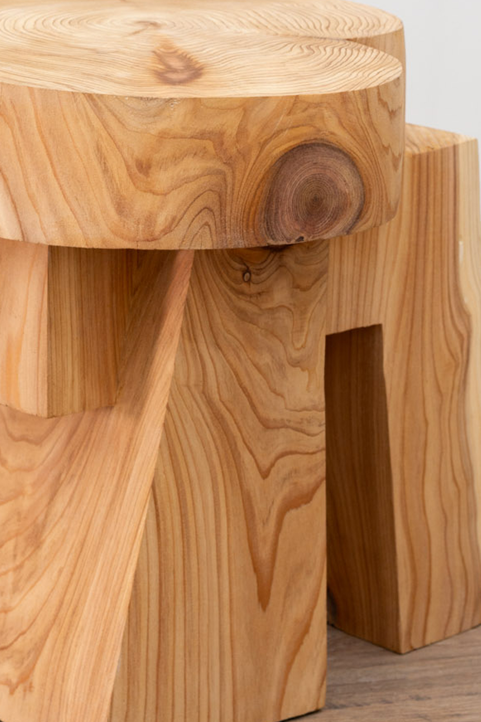 Graham Landin, Pavilion Stool 5 (detail), 2024.