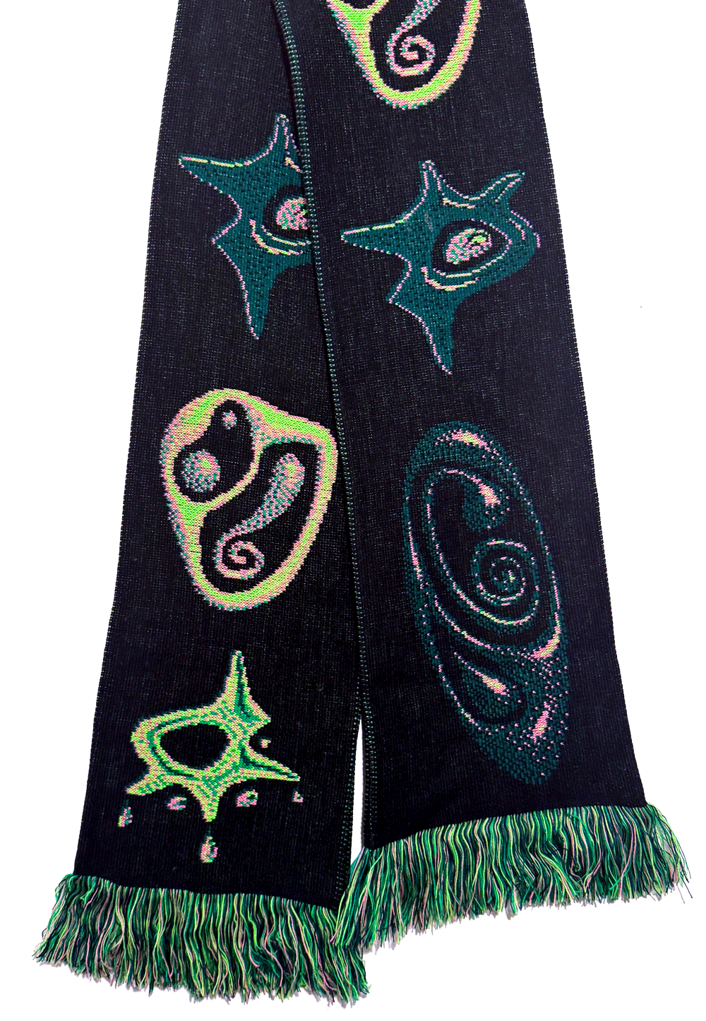 Knitted scarf by Anna Schlimm