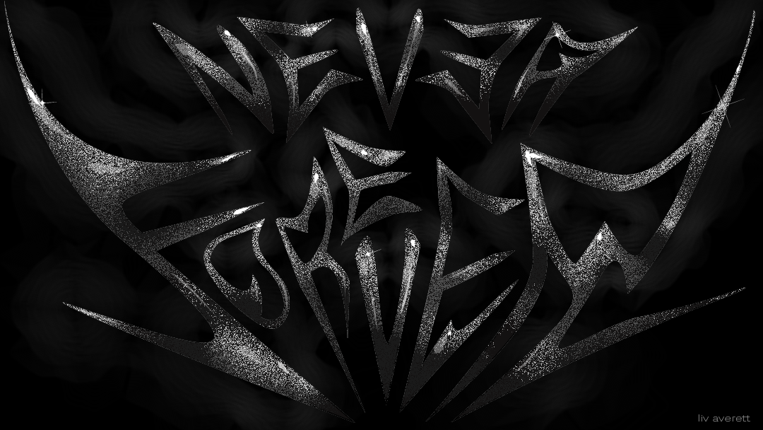 never [said i&rsquo;d lie and wait] forever, 2022. 1080 x 608 digital commission