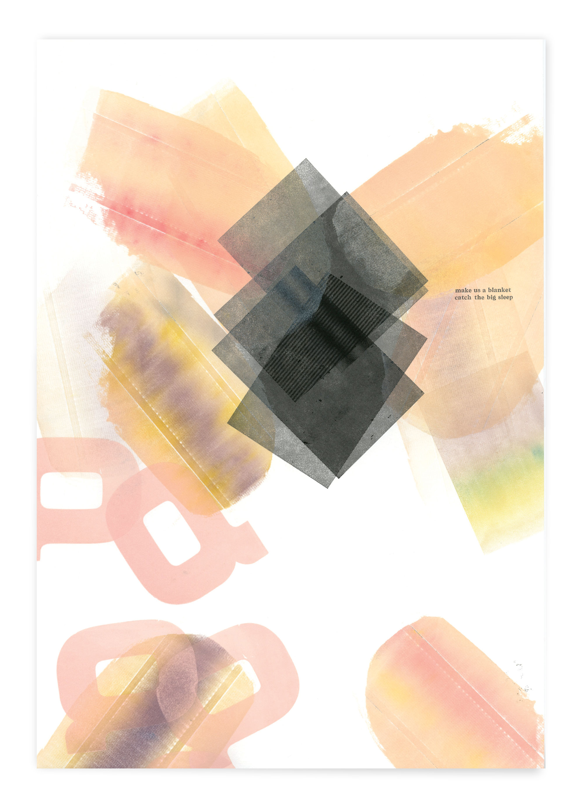 blanket, 13x19 in, 2010