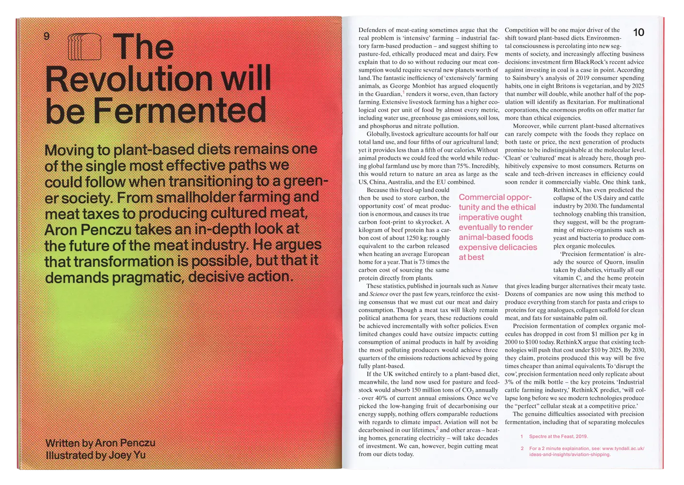 Editorial design with writing by Aron Penczu - It’s Freezing in LA! #5: New Approaches
