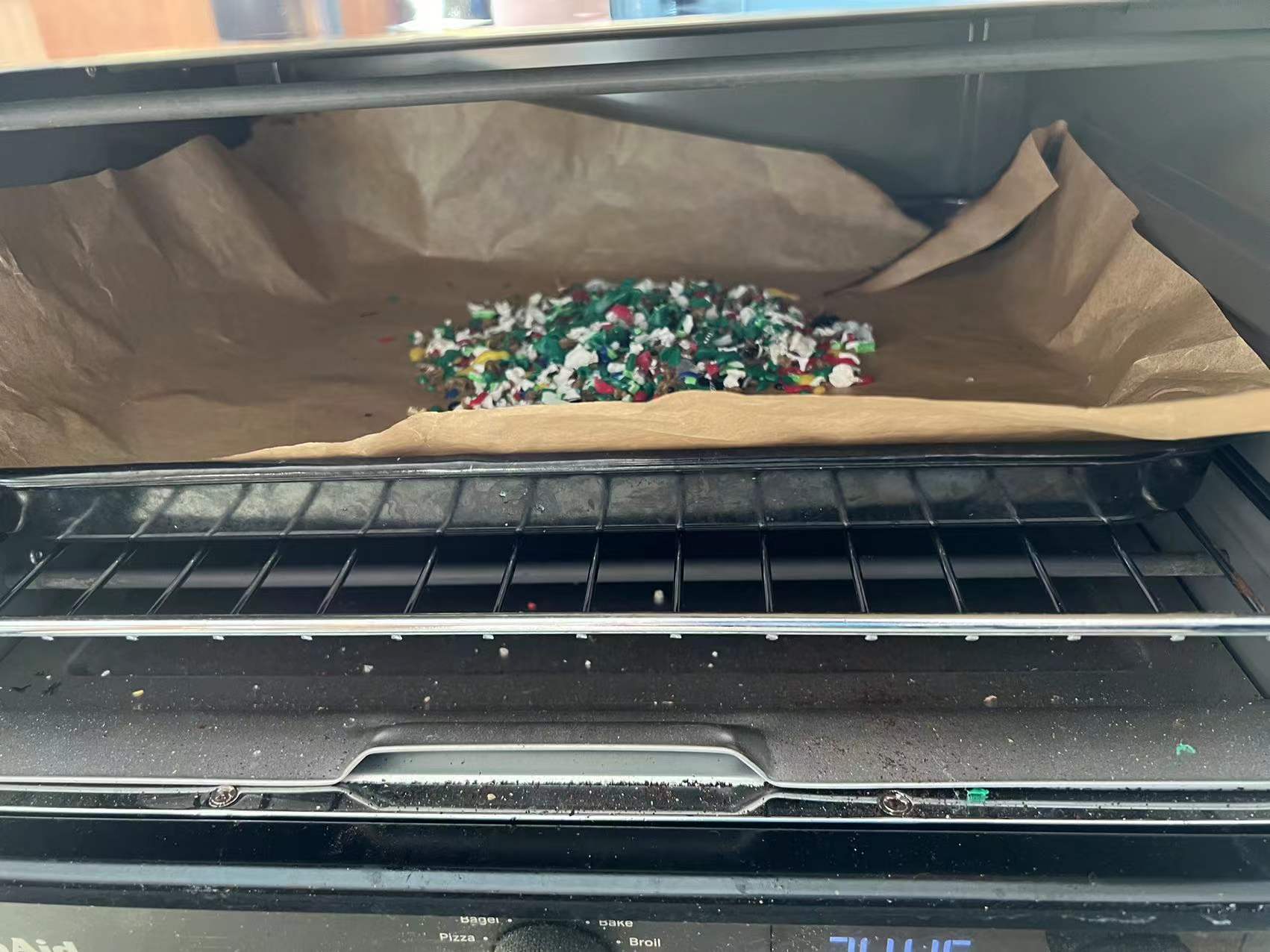Recycle Plastic: Oven; 350F 35-45mins