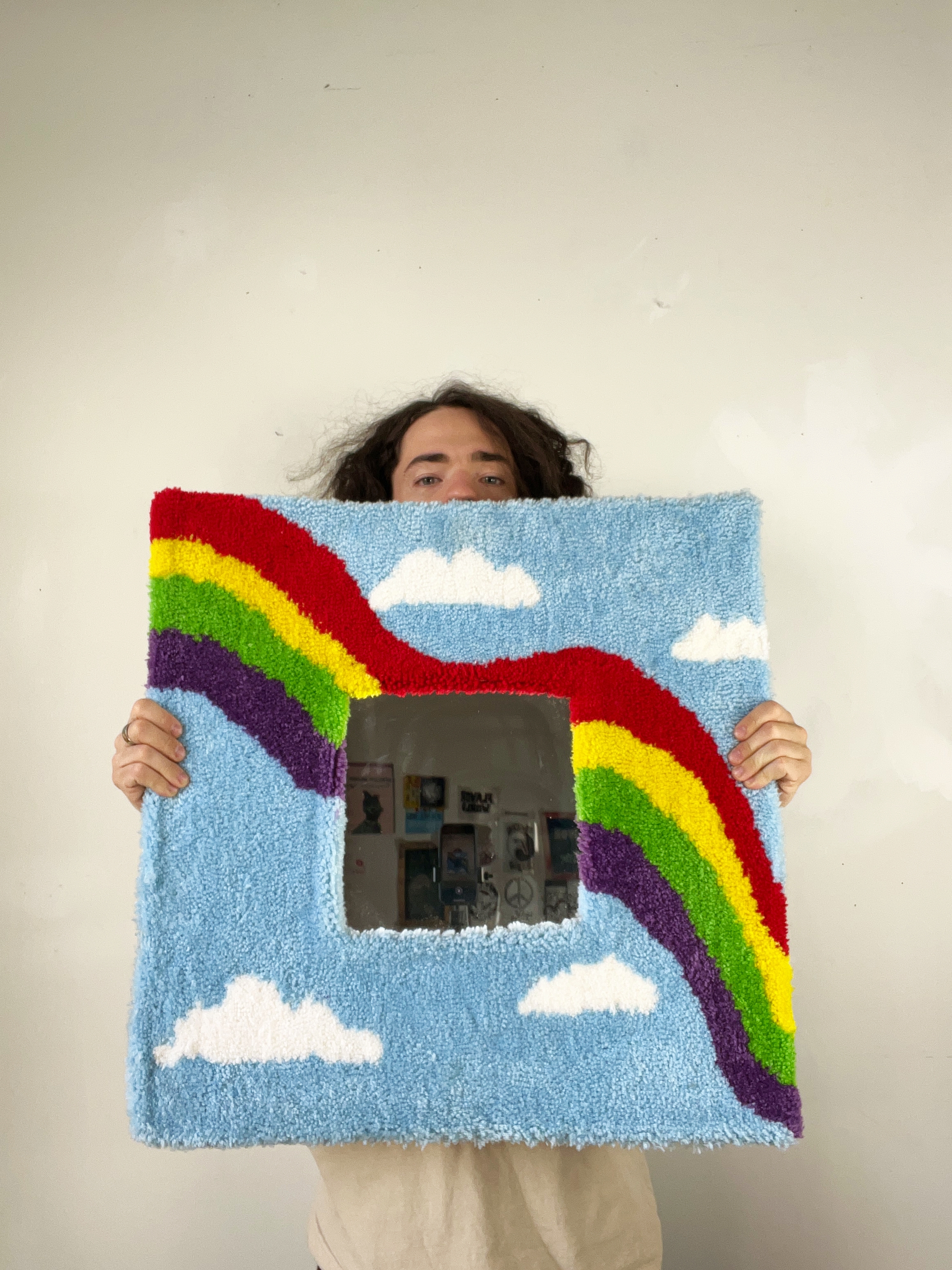 Rainbow Rug Mirror
