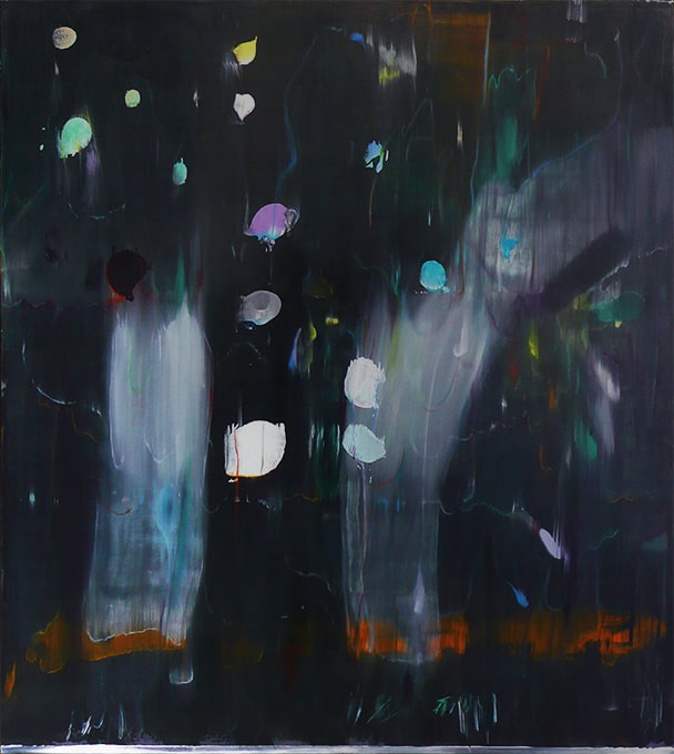 Jungle Bells, 2014 oil on wood, 66 x 56.5cm*
