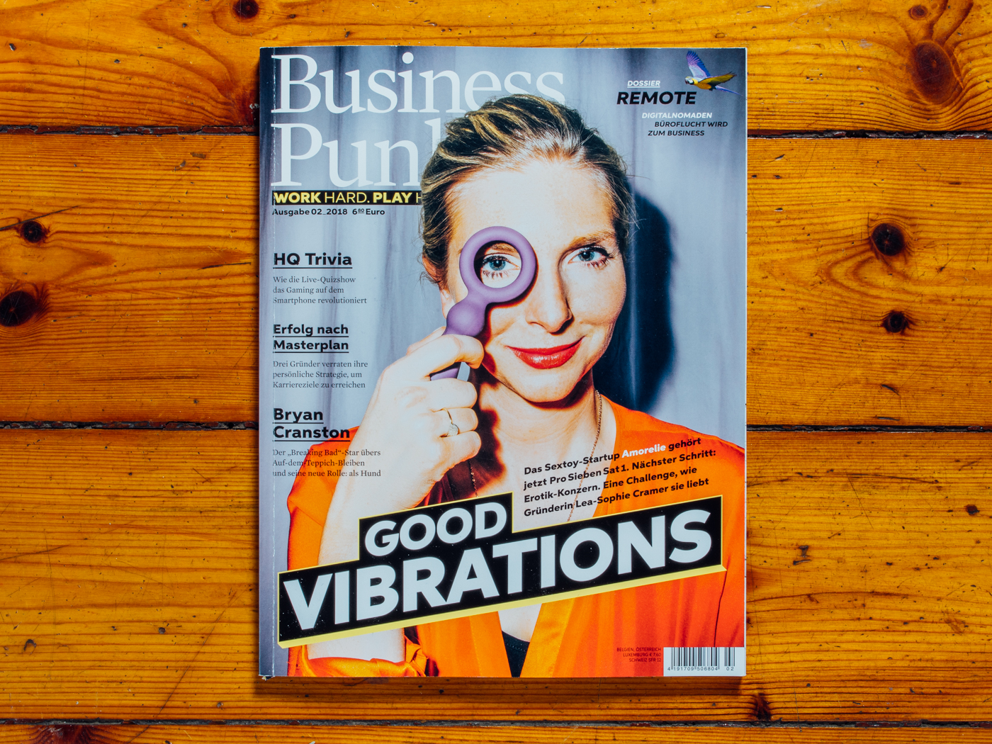 Business Punk / Lea-Sophie Cramer von Amorelie / April 2018