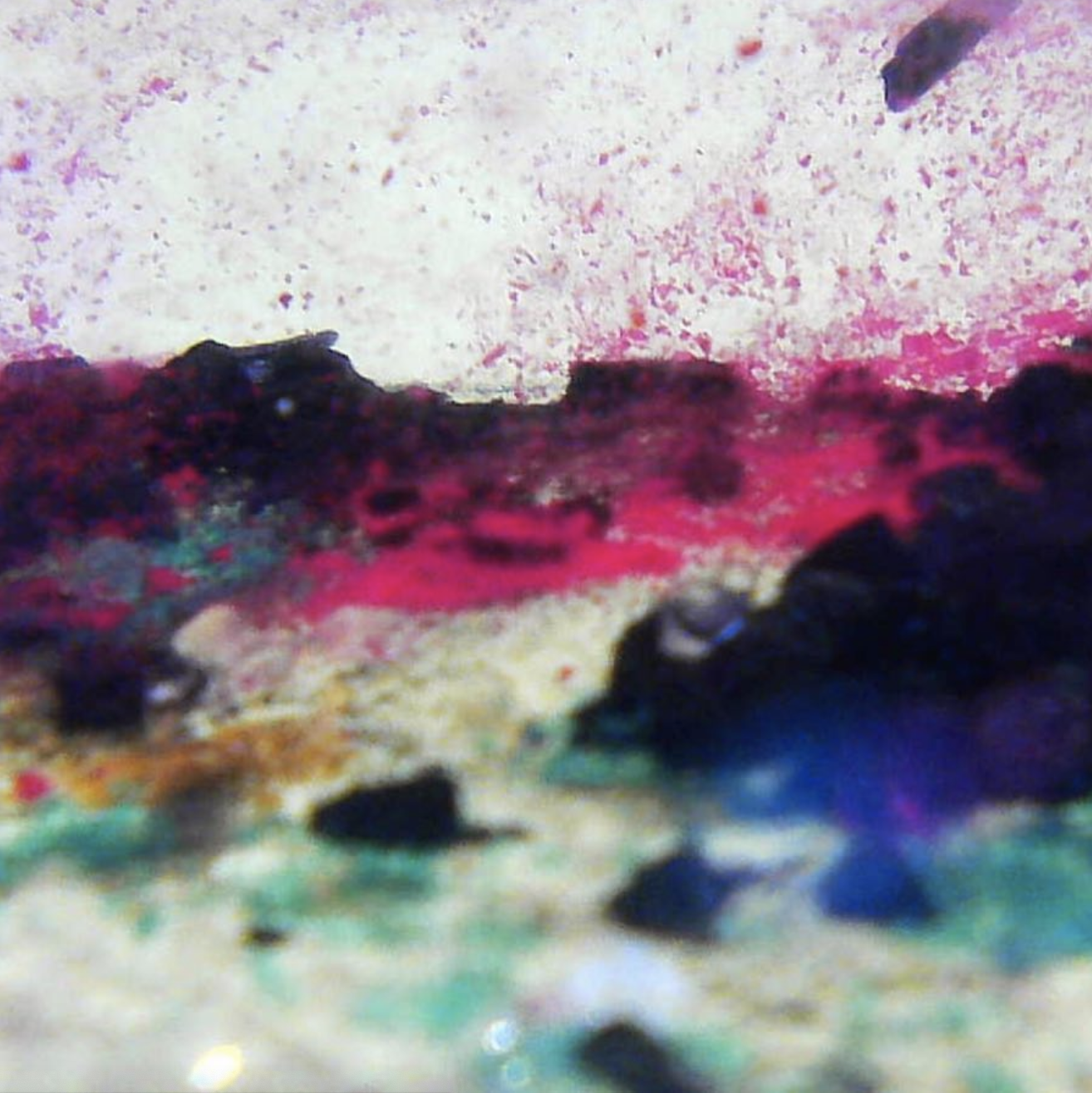 Photograph of sediment model, unruly earths landscape representation study, Margot Lystra.
