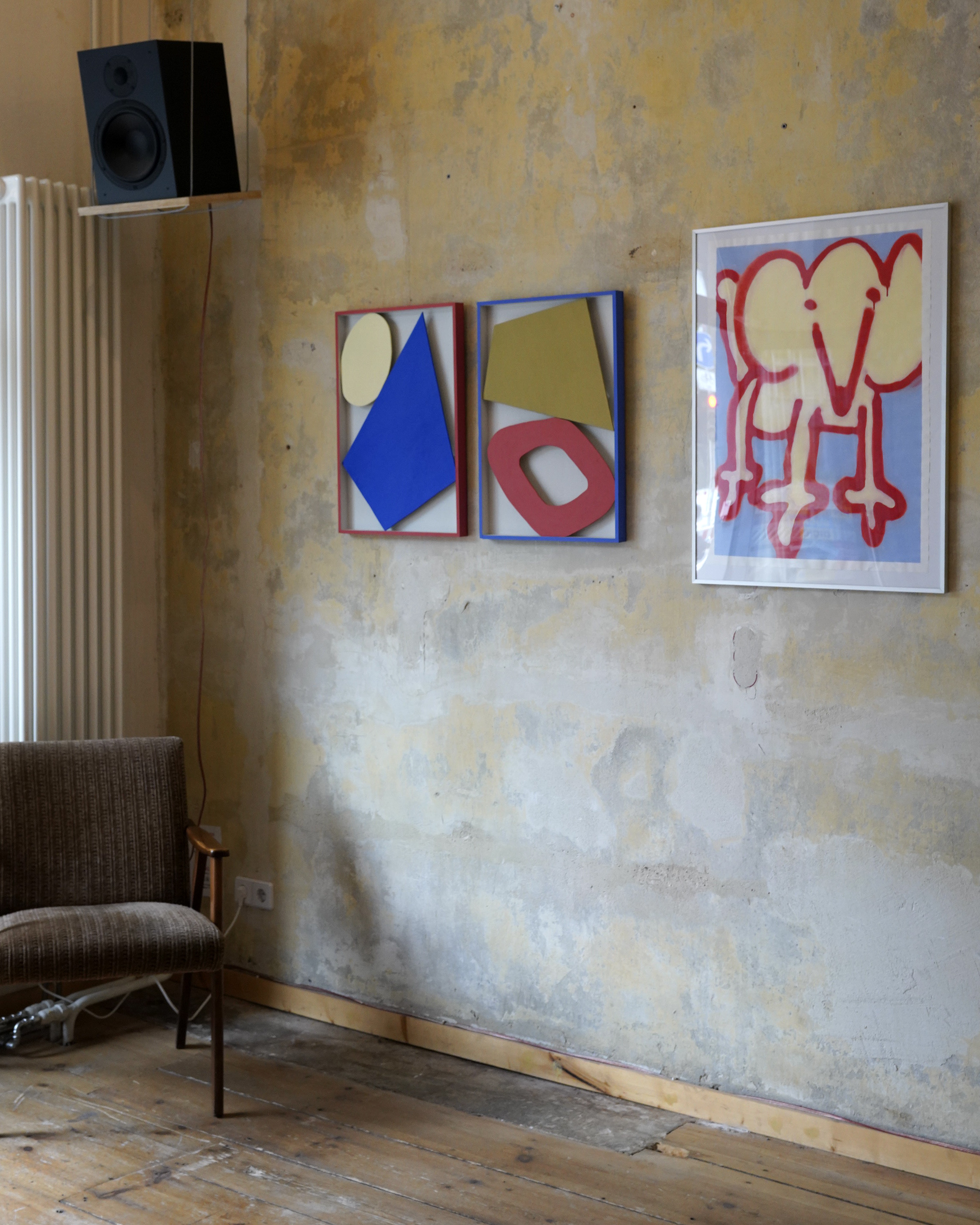 Mensch + Tier + Form + Farbe – Solo Exhibition at JVB Moabit